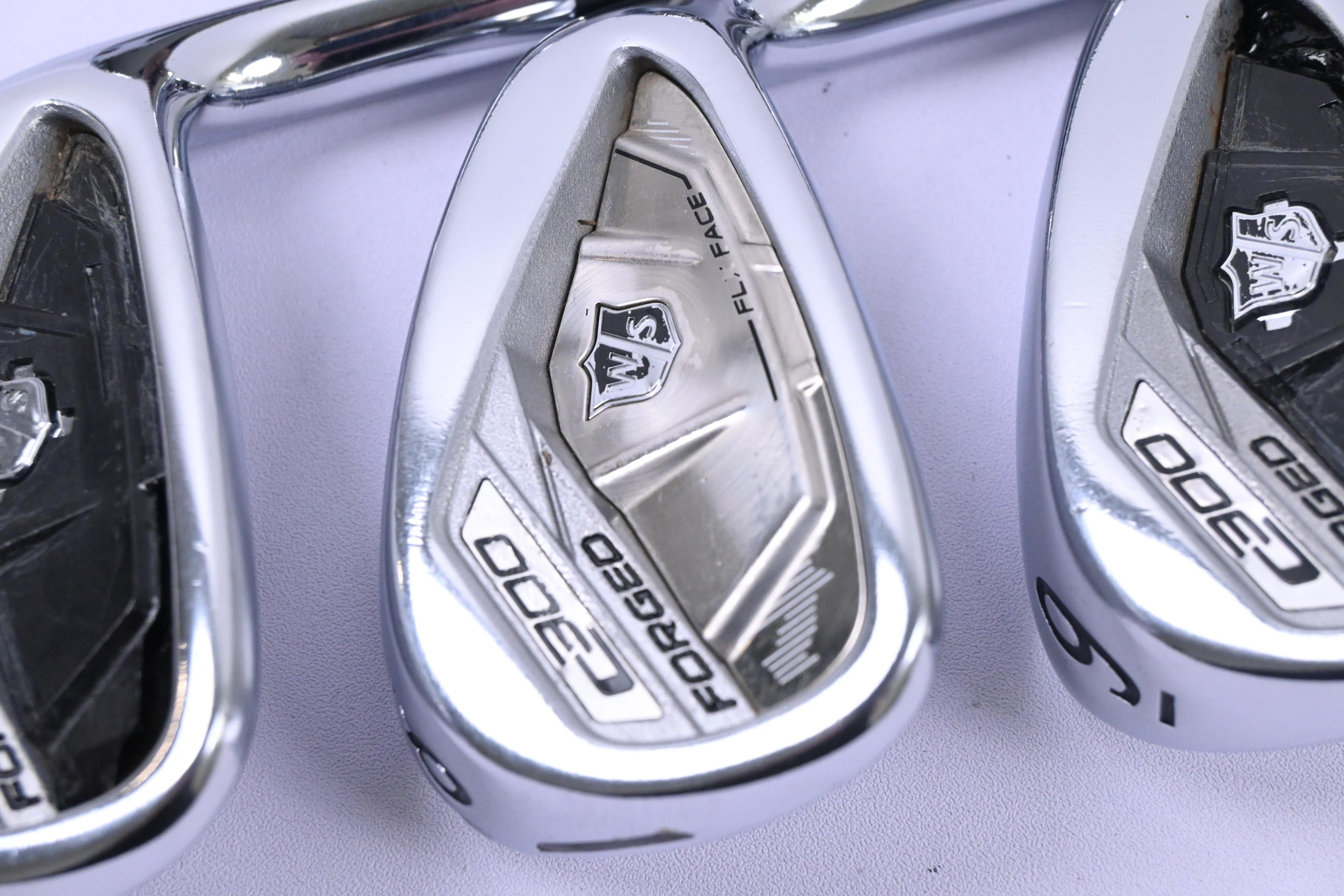 Wilson C300 Forged Irons / 4-PW / Stiff Flex Fujikura Pro 85 Shafts