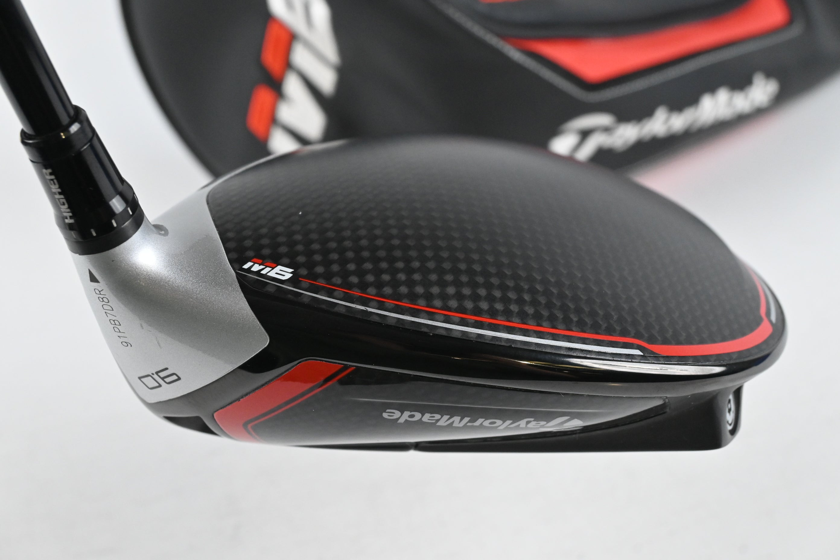 Taylormade M6 Driver / 9 Degree / Stiff Flex Fujikura Atmos Black 6 Shaft