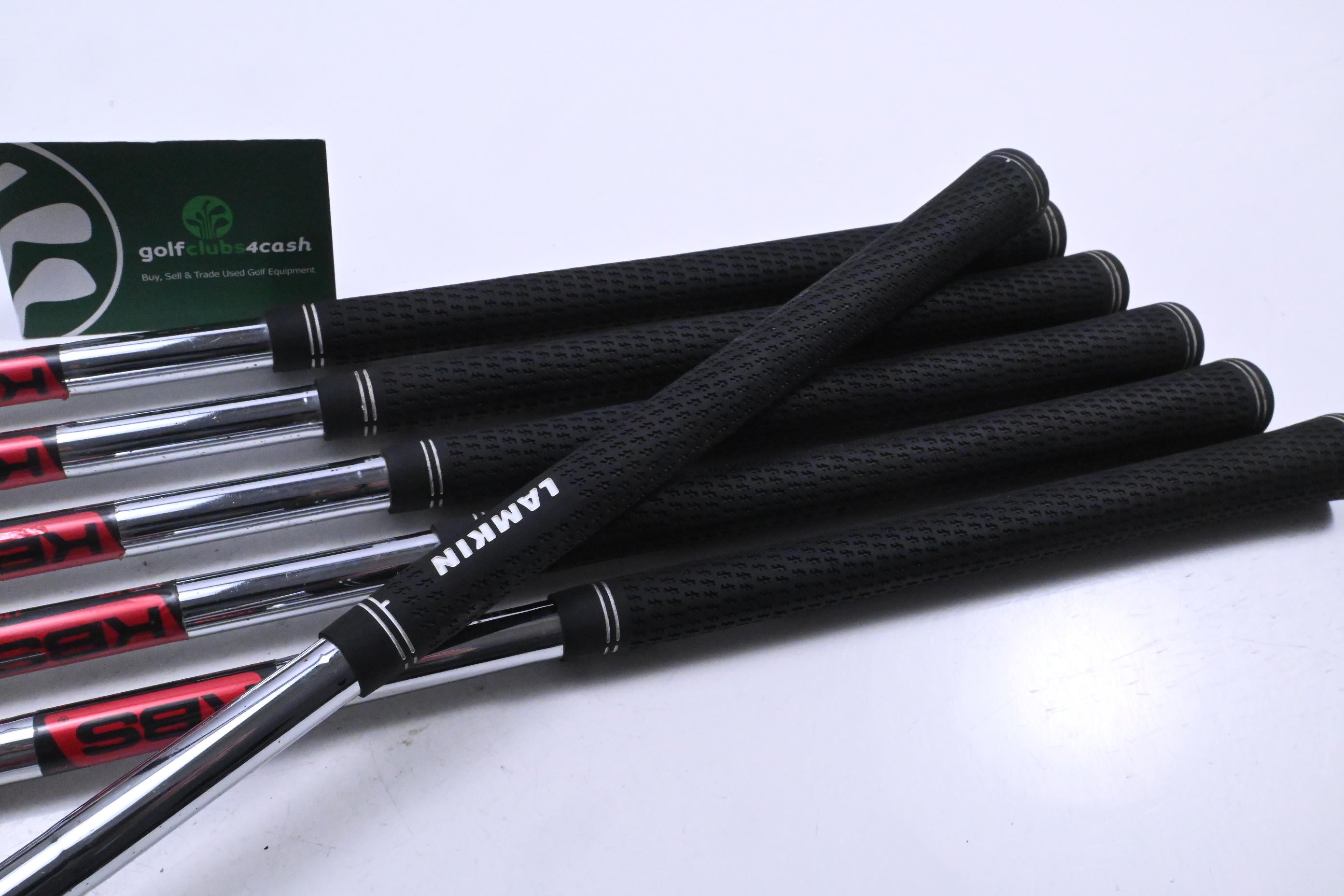 Left Hand Ping i230 Irons / 5-PW / Red Dot / Regular Flex KBS Tour 110 Shafts