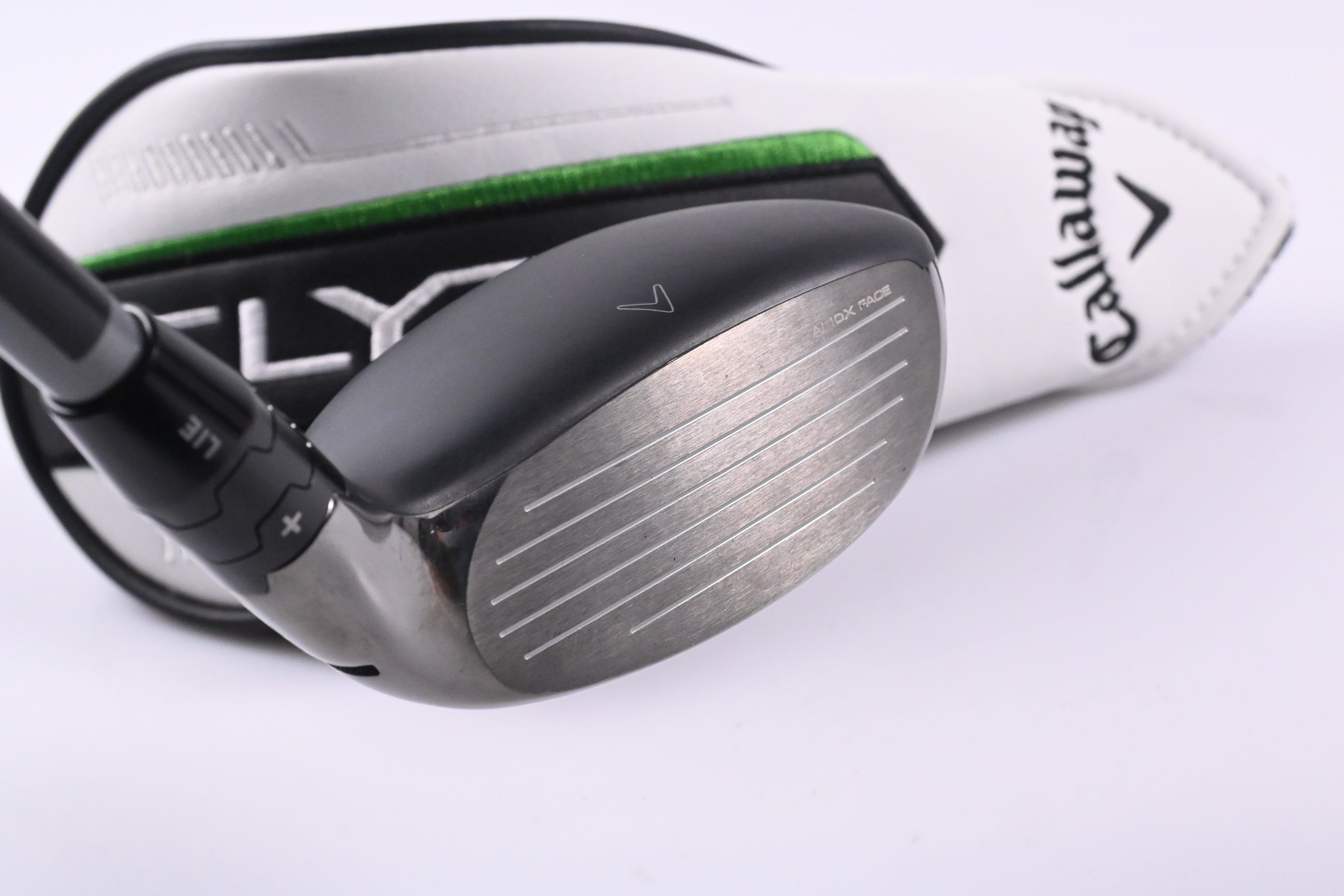 Left Hand Callaway Elyte #4 Hybrid / 22 Degree / Regular Flex Denali Charcoal 60
