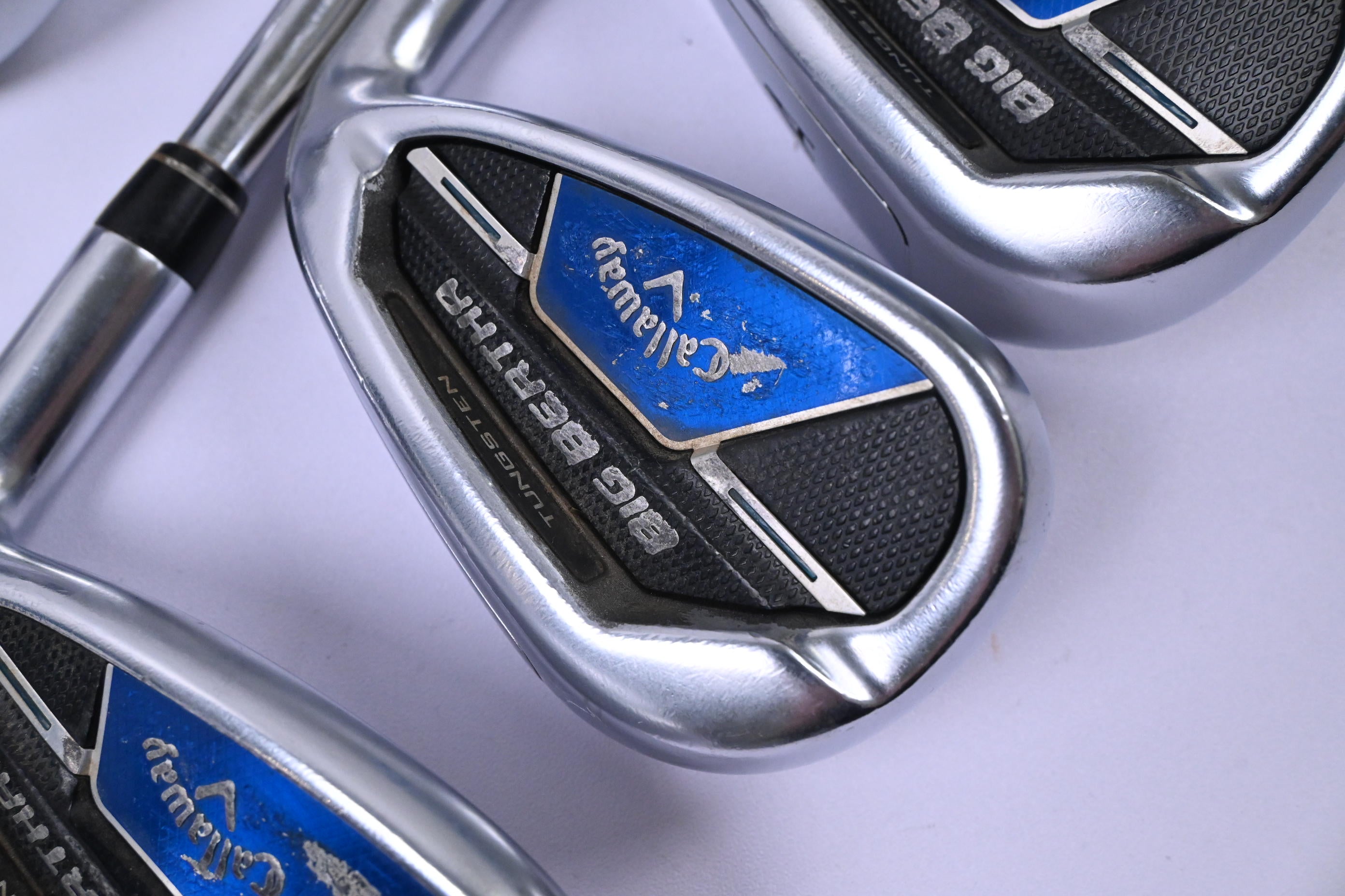 Callaway Big Bertha B21 Irons / 5-PW+GW+SW / Regular Flex KBS Max CT80 Shafts