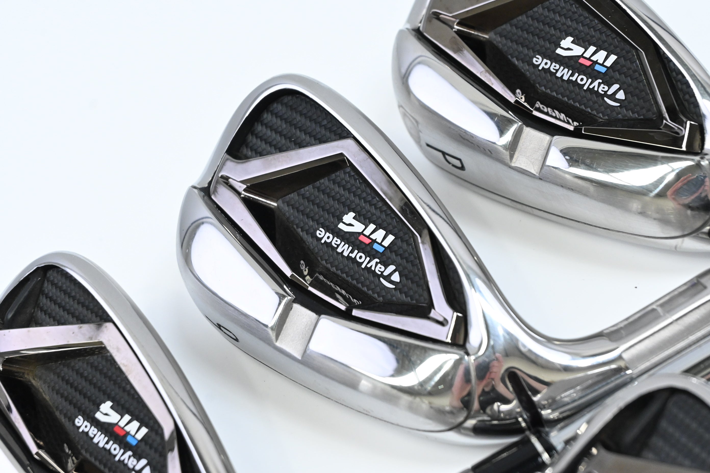 Left Hand Taylormade M4 Irons / 5-PW / Regular Flex KBS Max 85 Shafts