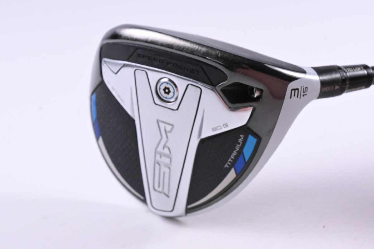 Taylormade SIM Titanium #3 Wood / 15 Degree / X-Flex Diamana Ltd 75 Shaft