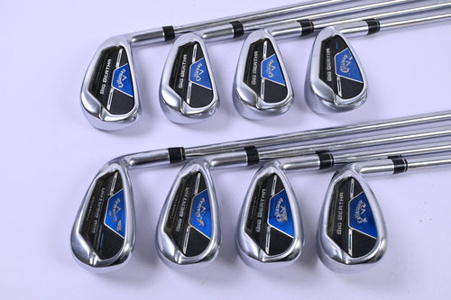 Callaway Big Bertha B21 Irons / 5-PW+GW+SW / Regular Flex KBS Max CT80 Shafts