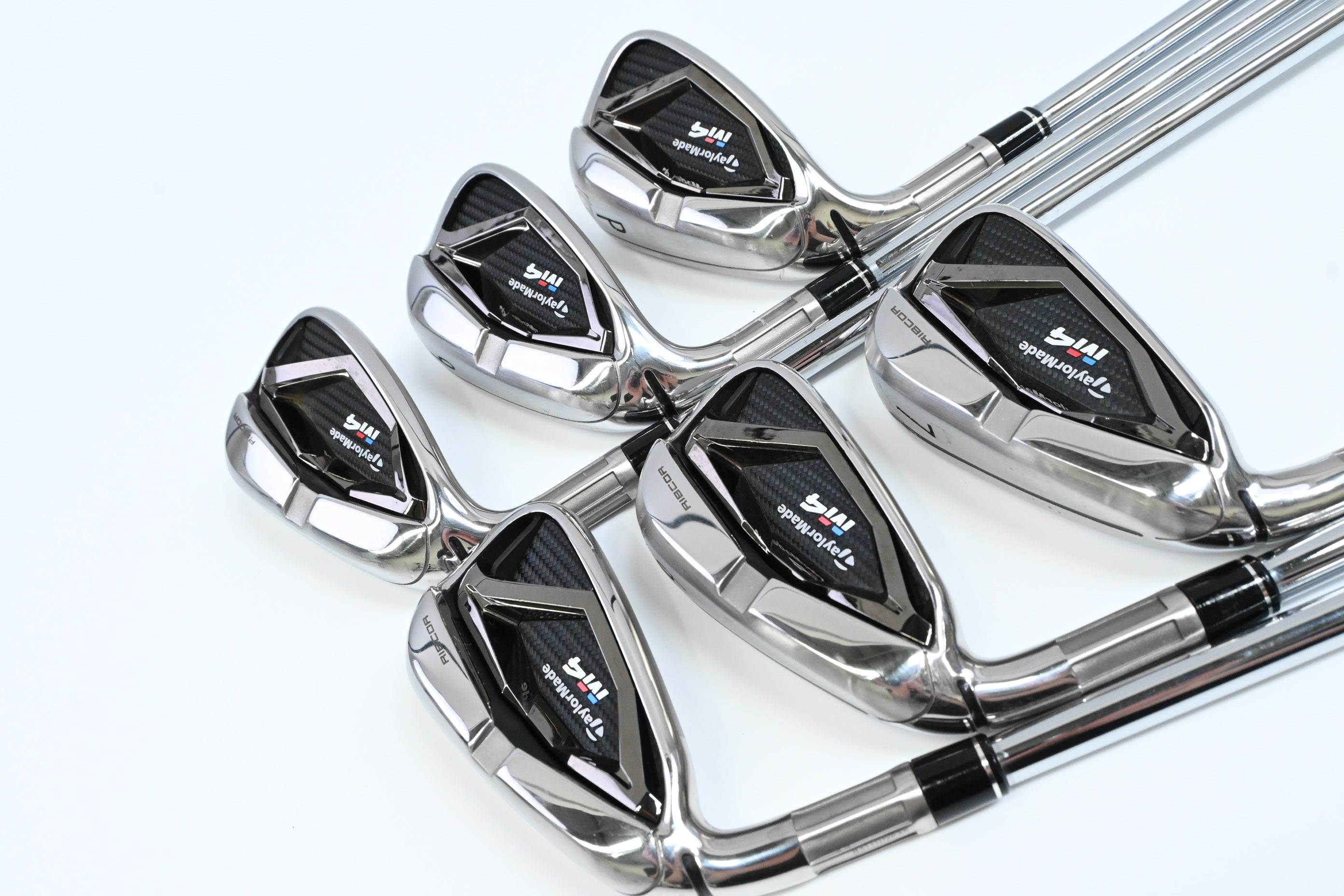 Left Hand Taylormade M4 Irons / 5-PW / Regular Flex KBS Max 85 Shafts