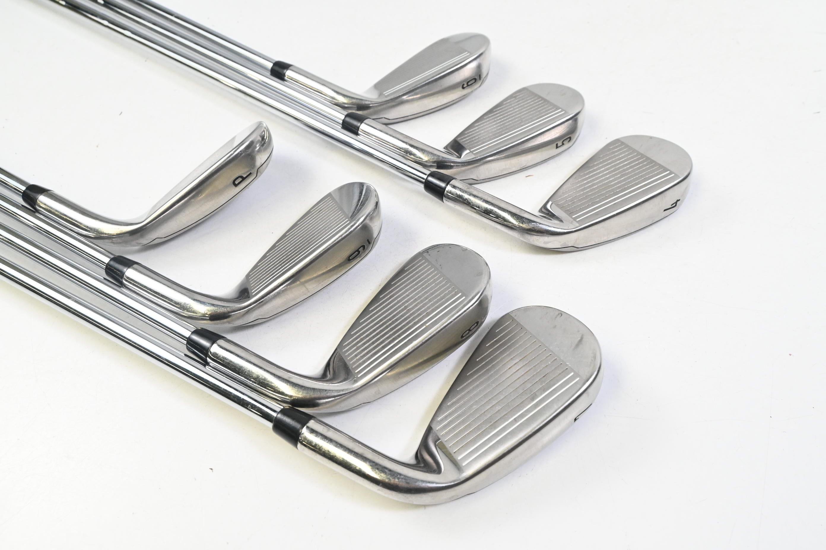 Left Hand Callaway XR Irons / 4-PW / Regular Flex Speedstep 80 Shafts