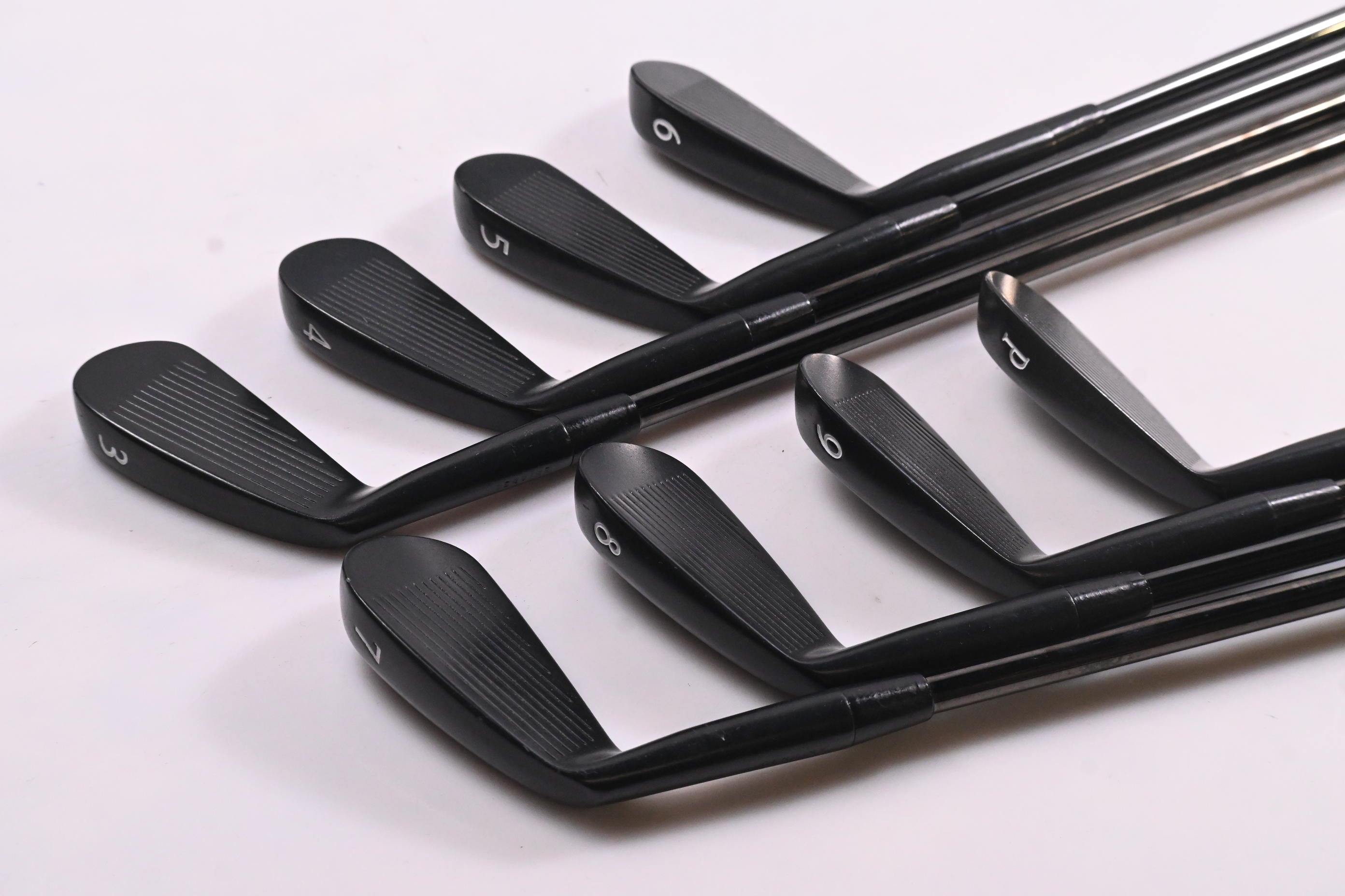 Miura CB-301 Black Irons / 3-PW / Stiff Flex KBS Tour 105 Shafts
