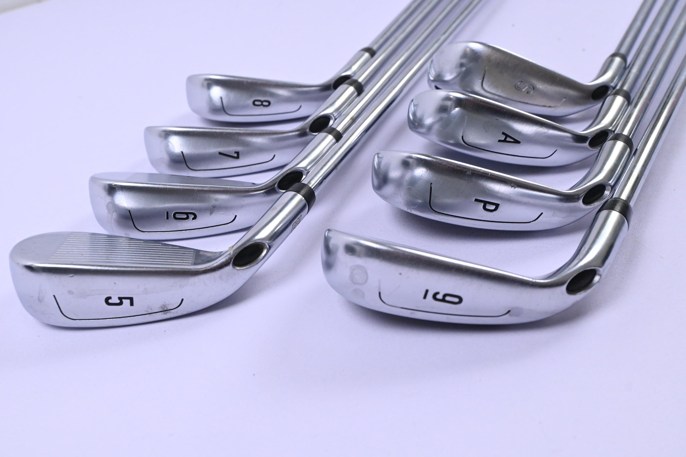 Callaway Big Bertha B21 Irons / 5-PW+GW+SW / Regular Flex KBS Max CT80 Shafts