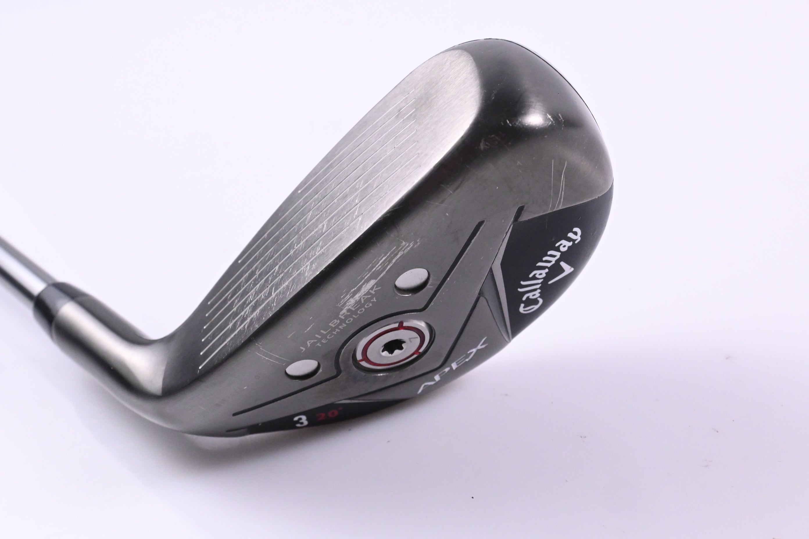 Left Hand Callaway Apex 2019 #3 Hybrid / 20 Degree / Regular Flex Catalyst 70