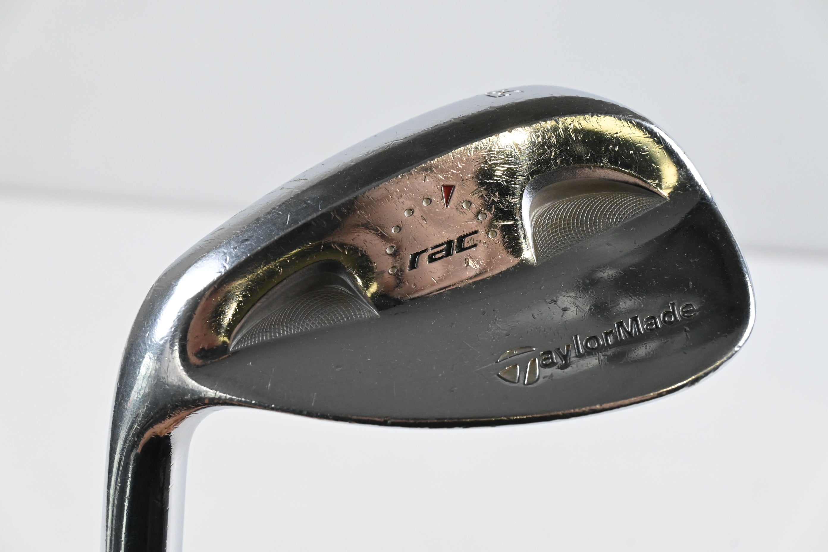 Left Hand Taylormade RAC Satin Sand Wedge / 56 Degree / Wedge Flex Dynamic Gold