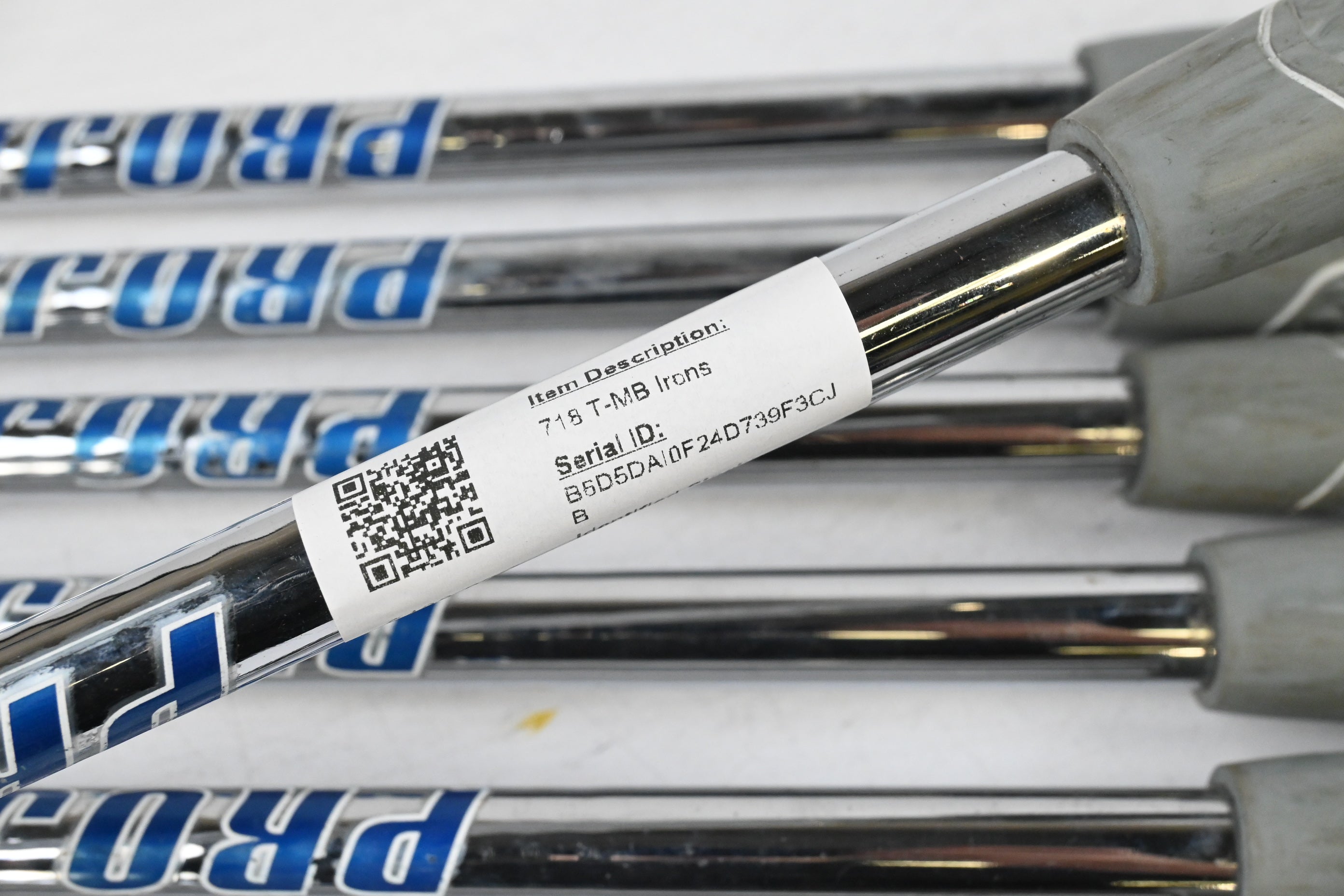 Titleist 718 T-MB Irons / 4-PW / Stiff Flex Project X LZ Shafts