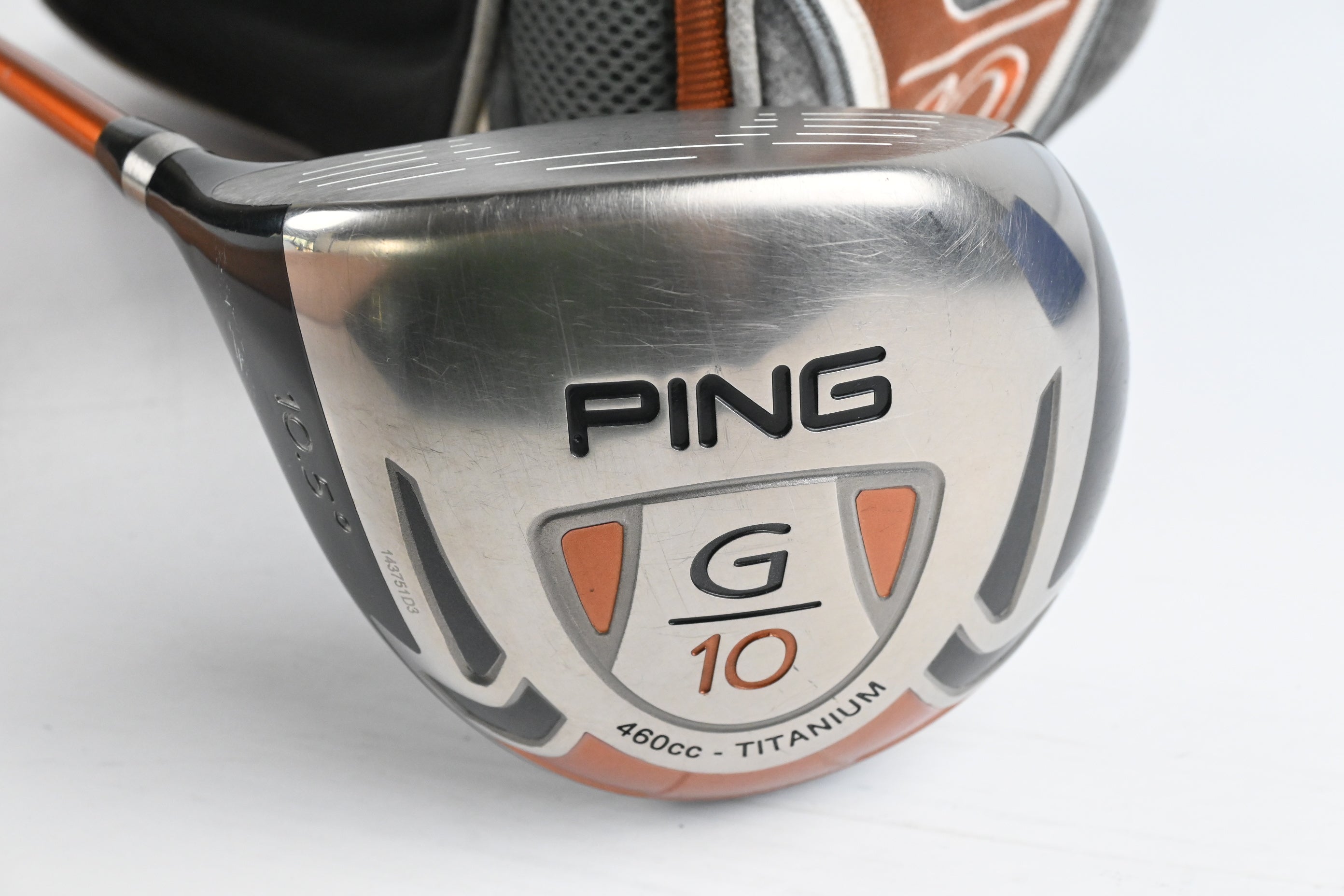 Left Hand Ping G10 Driver / 10 Degree / Regular Flex Ping TFC 129 Shaft