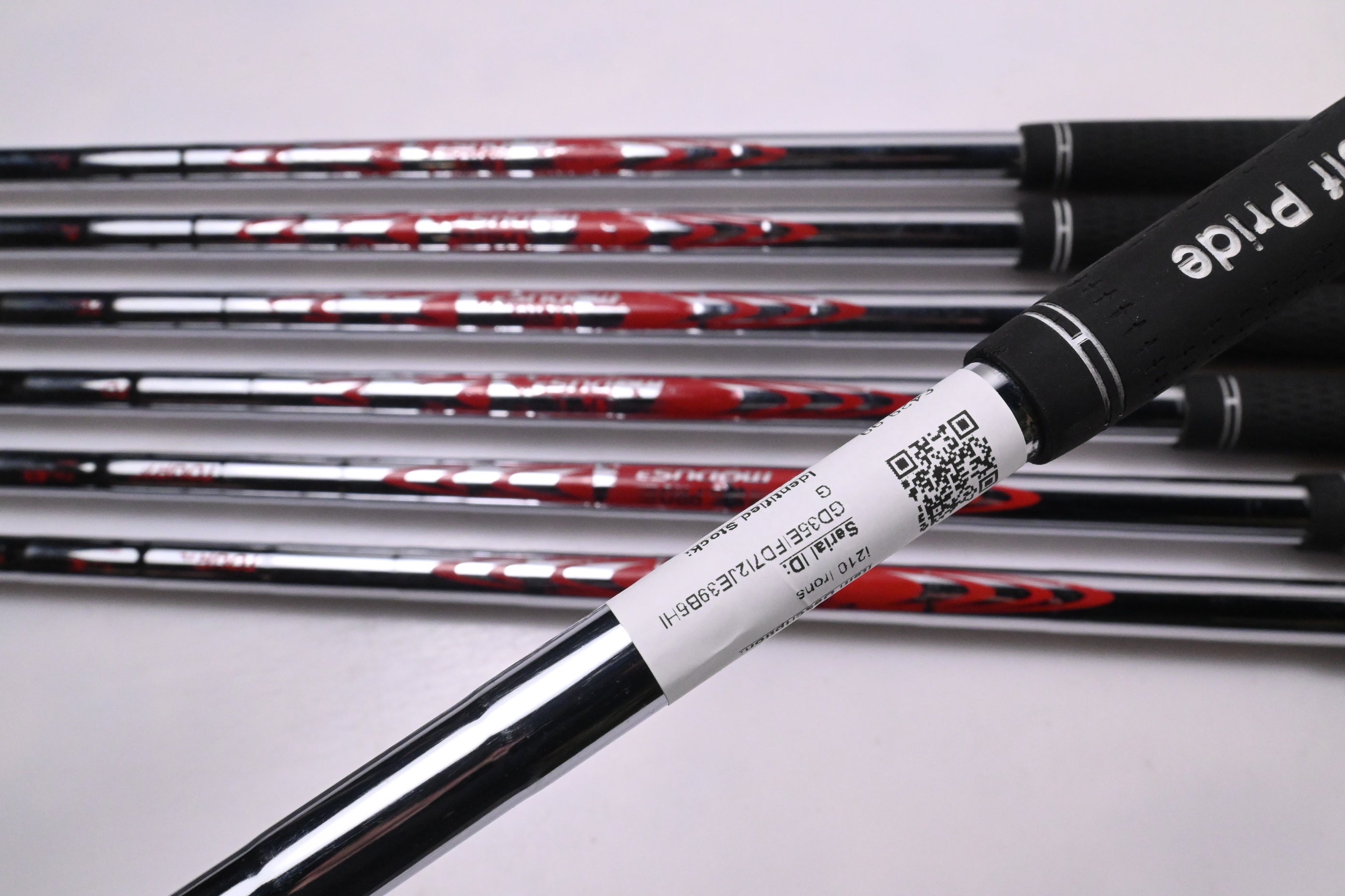 Ping i210 Irons / 4-PW / Black Dot / Stiff Flex N.S.Pro Modus³ Tour 105 Shafts