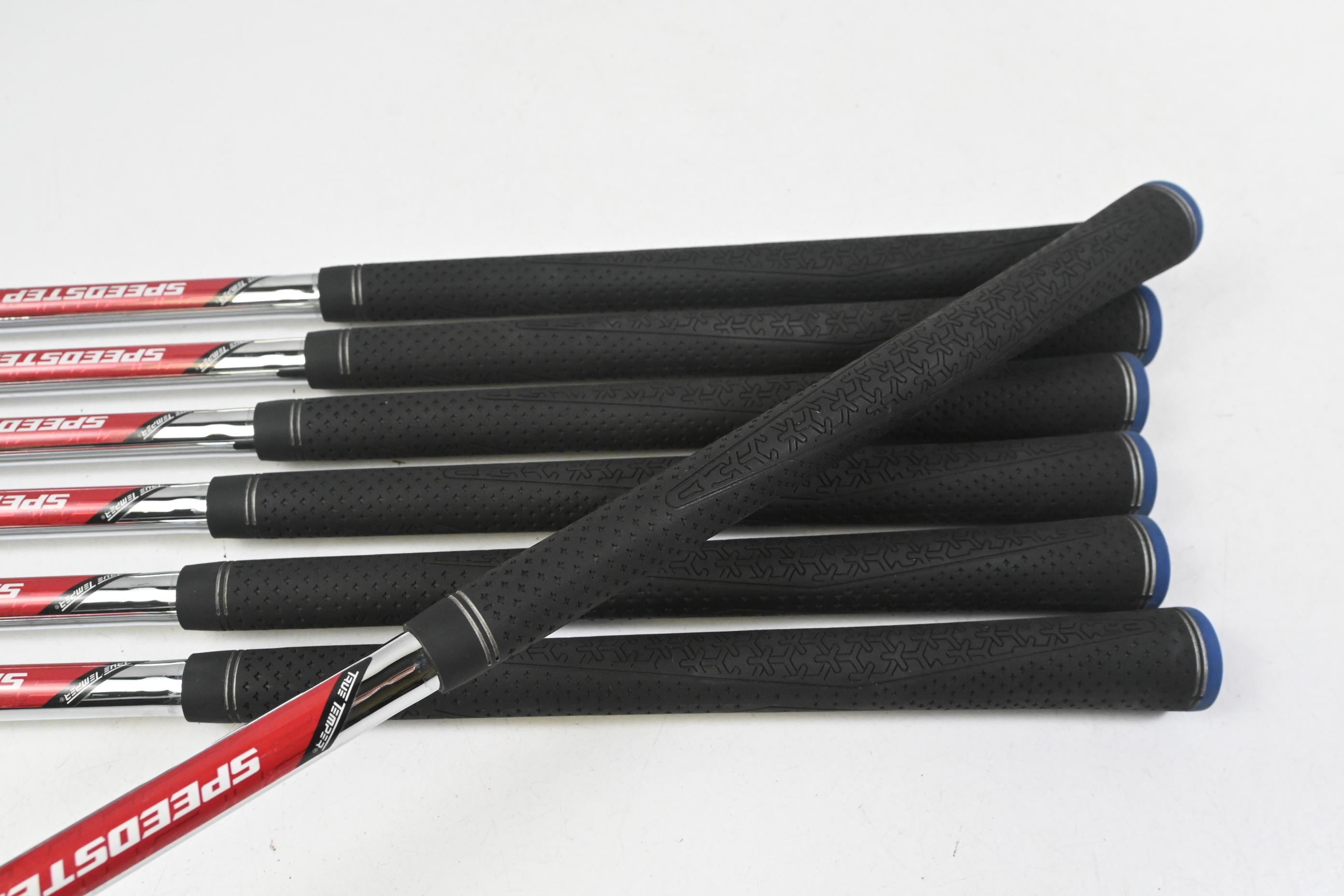 Left Hand Callaway XR Irons / 4-PW / Regular Flex Speedstep 80 Shafts