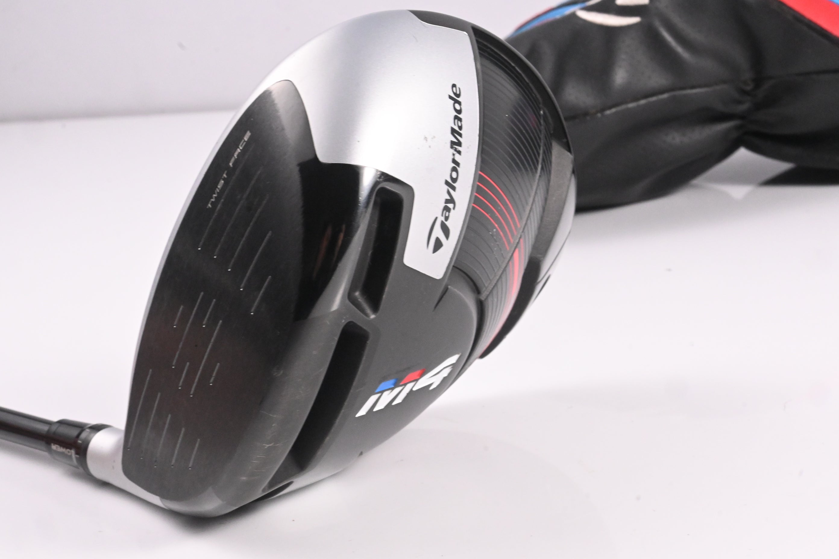 Left Hand Taylormade M4 Driver / 10.5 Degree / Regular Flex Fujikura Atmos Red 5