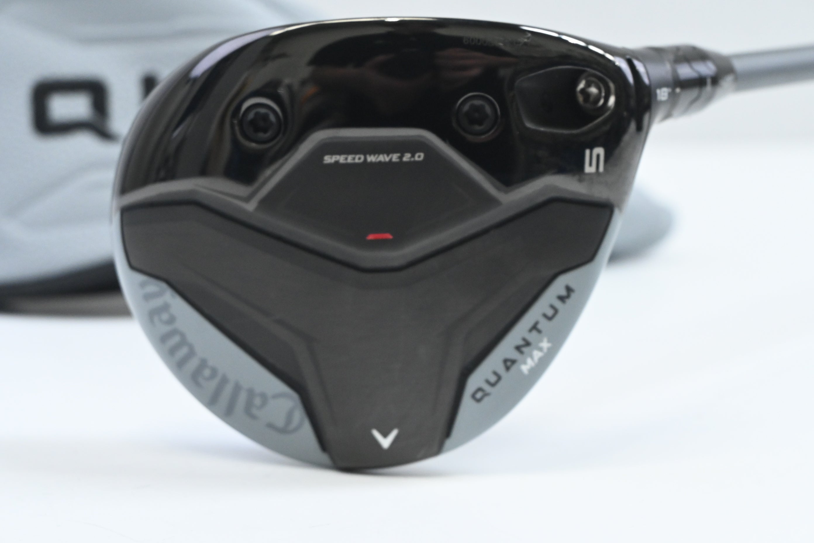 Callaway Quantum Max #5 Wood / 18 Degree / Regular Flex Denali Frost Silver 60