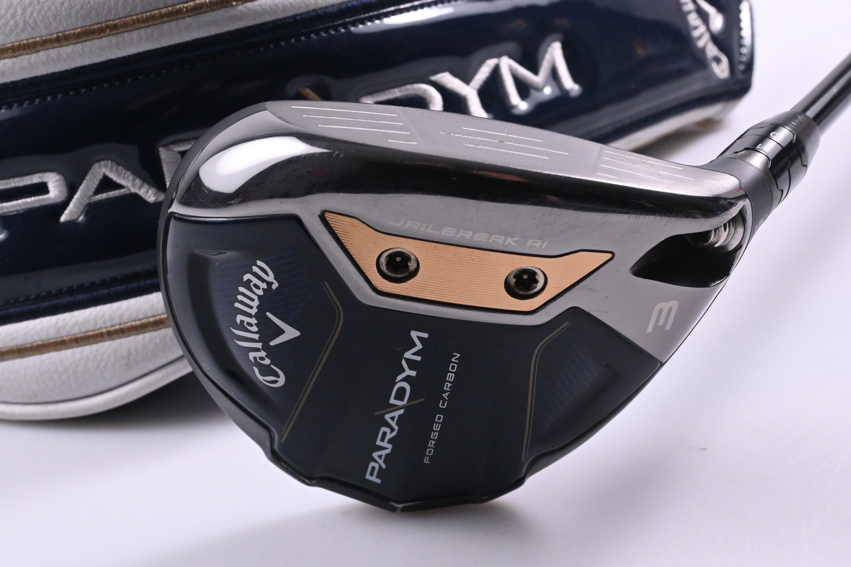 Callaway Paradym #3 Wood / 15 Degree / Stiff Flex Kai`li White 70 Shaft