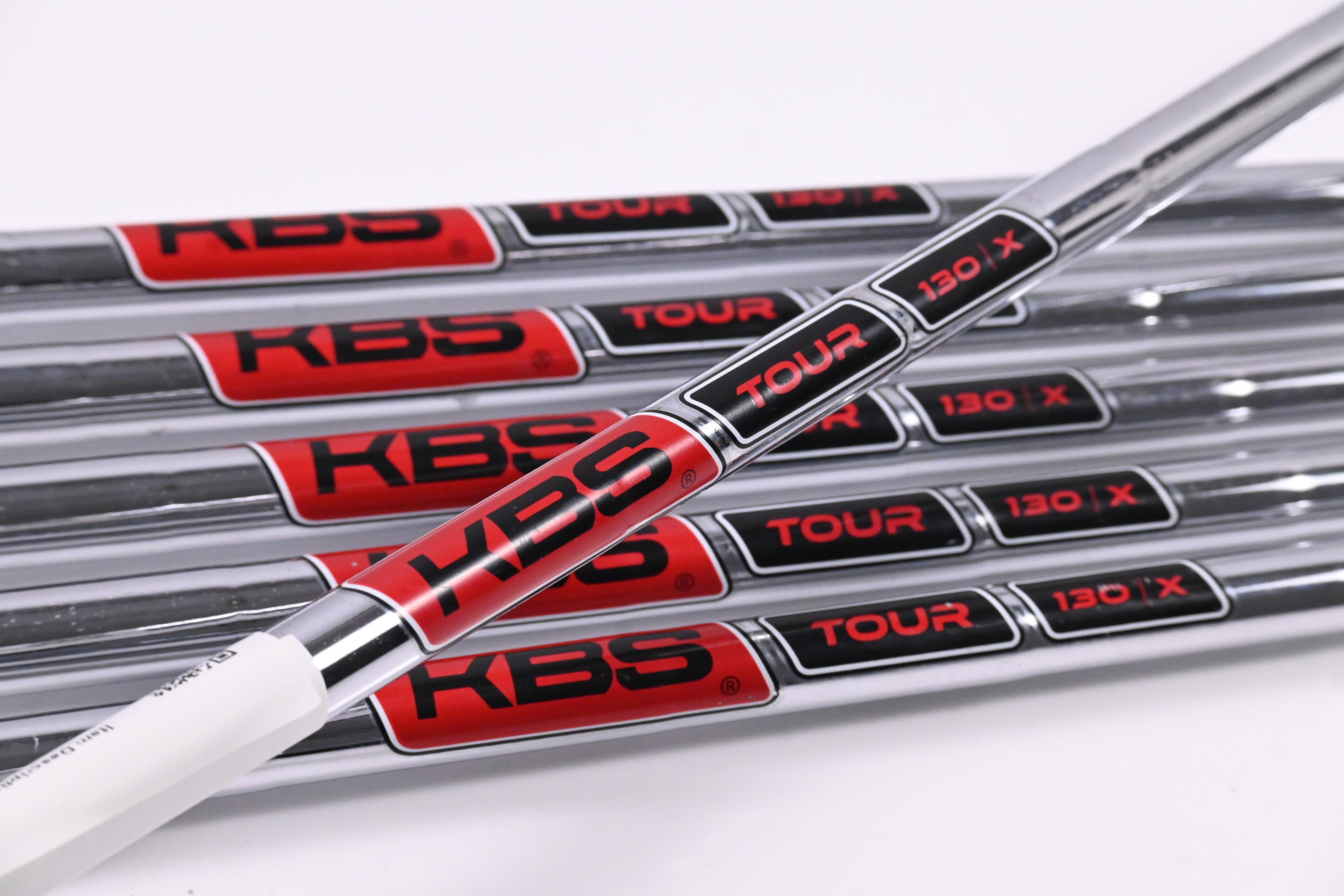 KBS Tour 130 Iron Shafts / X-Flex / Set of 6 / .355" Tip