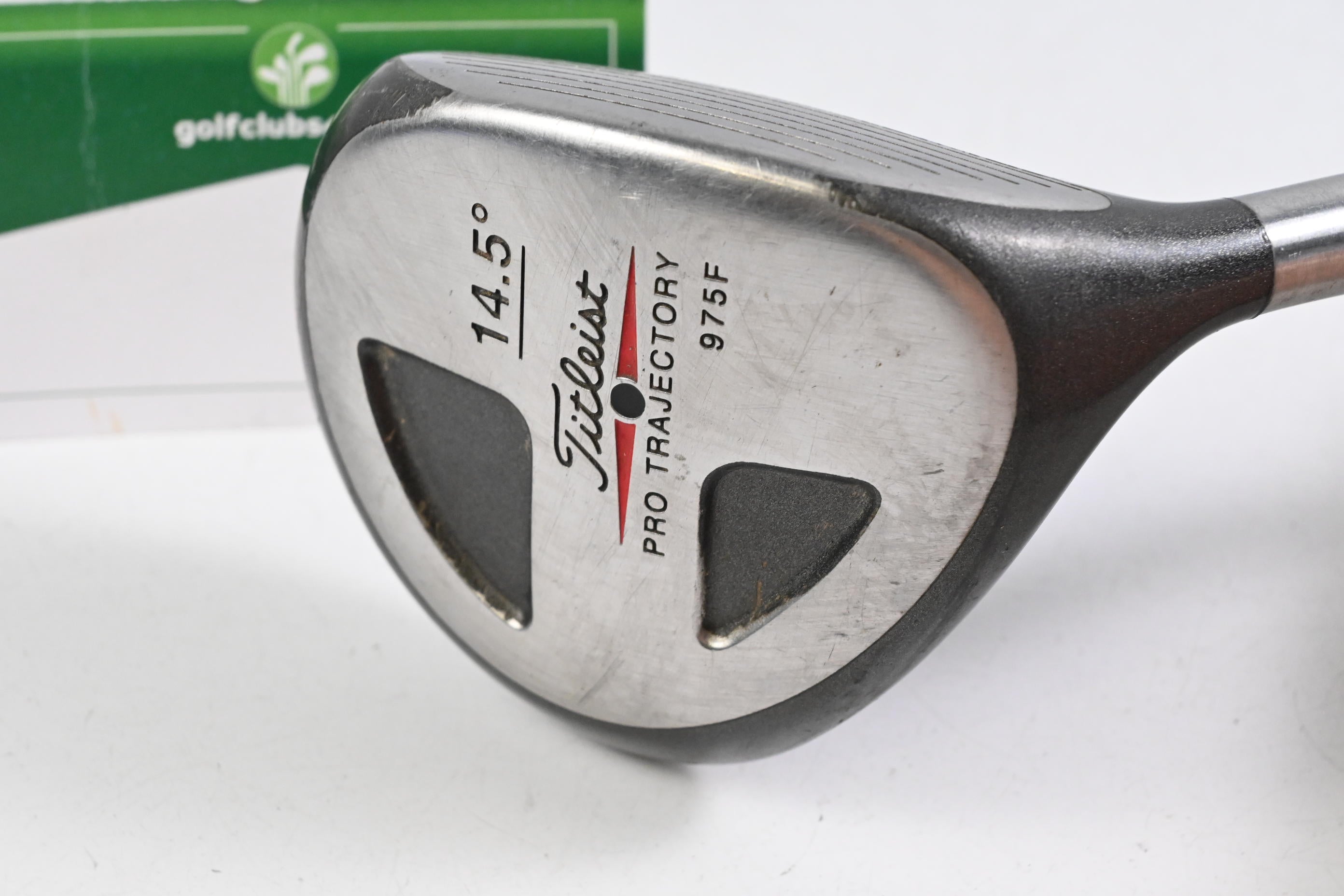 Titleist 975 F #3 Wood / 14.5 Degree / Stiff Flex Dynamic Gold S300 Steel Shaft