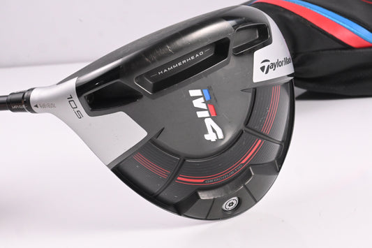 Left Hand Taylormade M4 Driver / 10.5 Degree / Regular Flex Fujikura Atmos Red 5