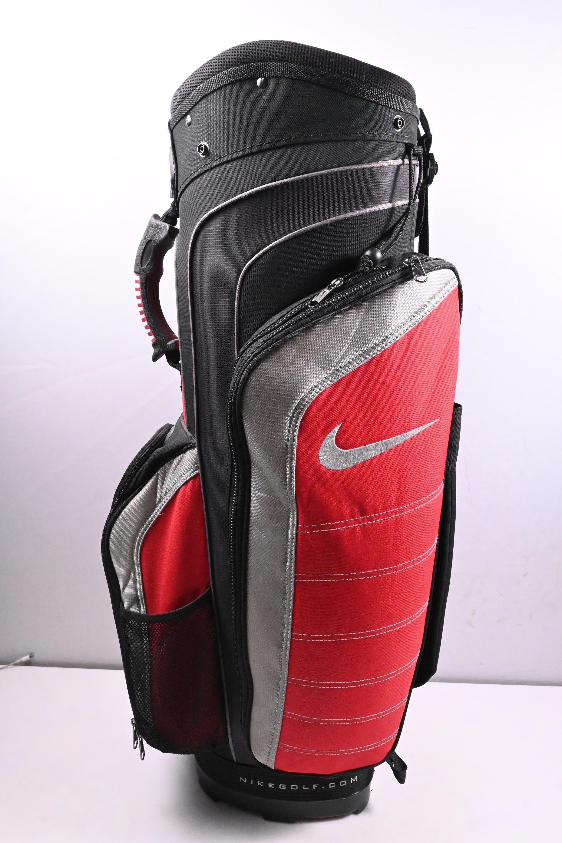 Nike Cart Bag / 14-Way Divider / Black, Red, Grey