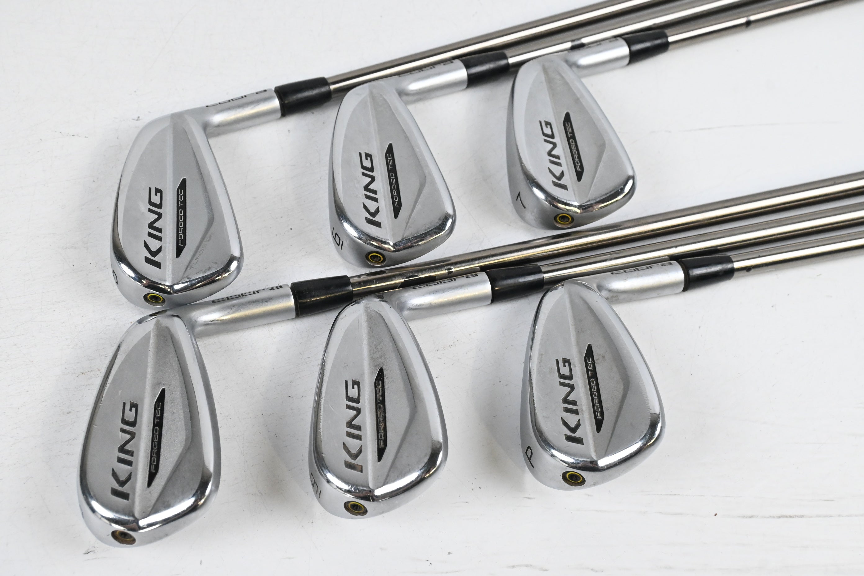 Cobra King Forged Tec 2020 Irons / 5-PW / Regular Flex UST Recoil ESX 460 Shafts