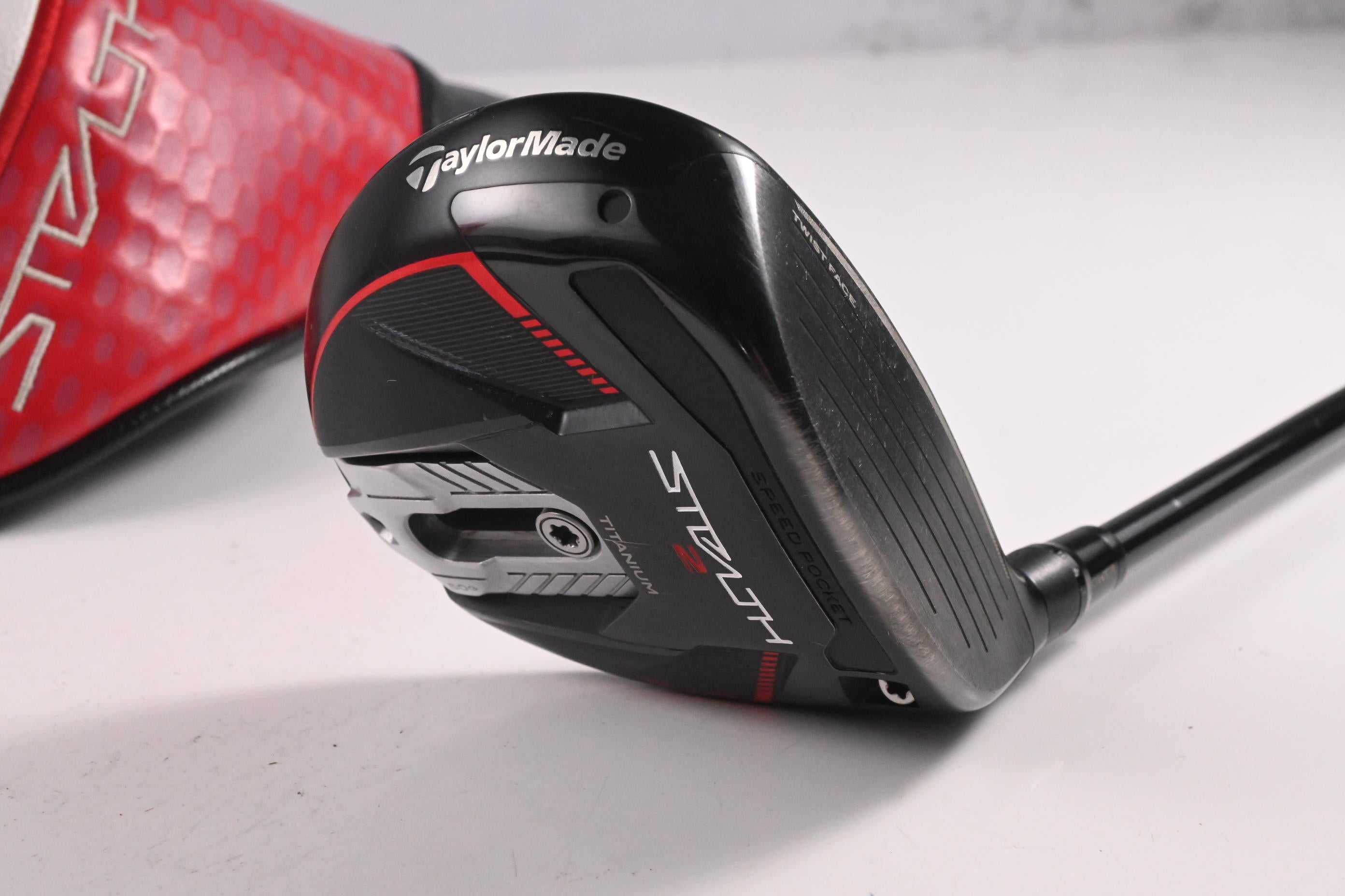 Taylormade Stealth 2 Plus #3 Wood / 15 Degree / Stiff Flex Kai'li Red 75 Shaft
