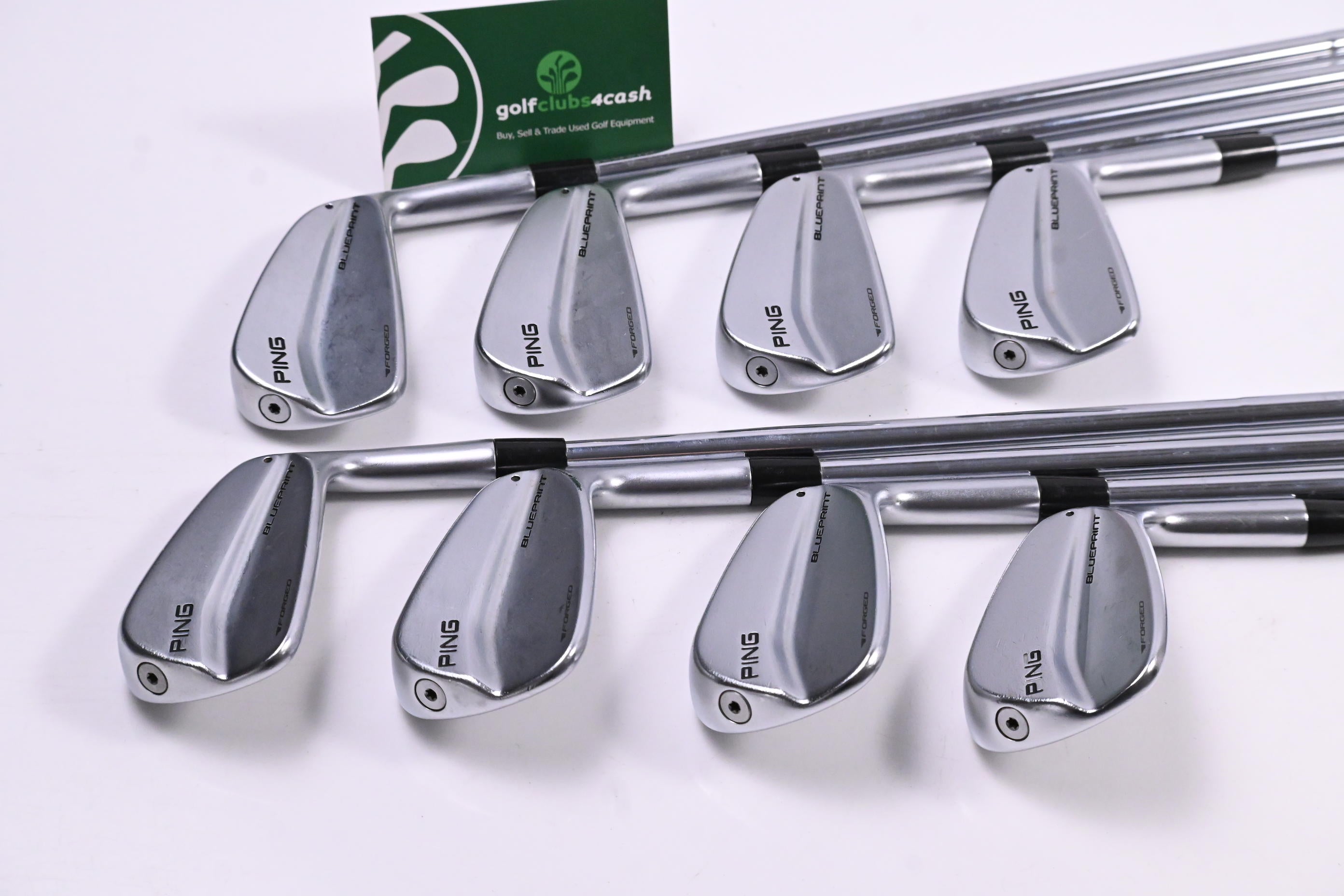Ping Blueprint Irons / 3-PW / Black Dot / Stiff Flex Dynamic Gold 120 S300