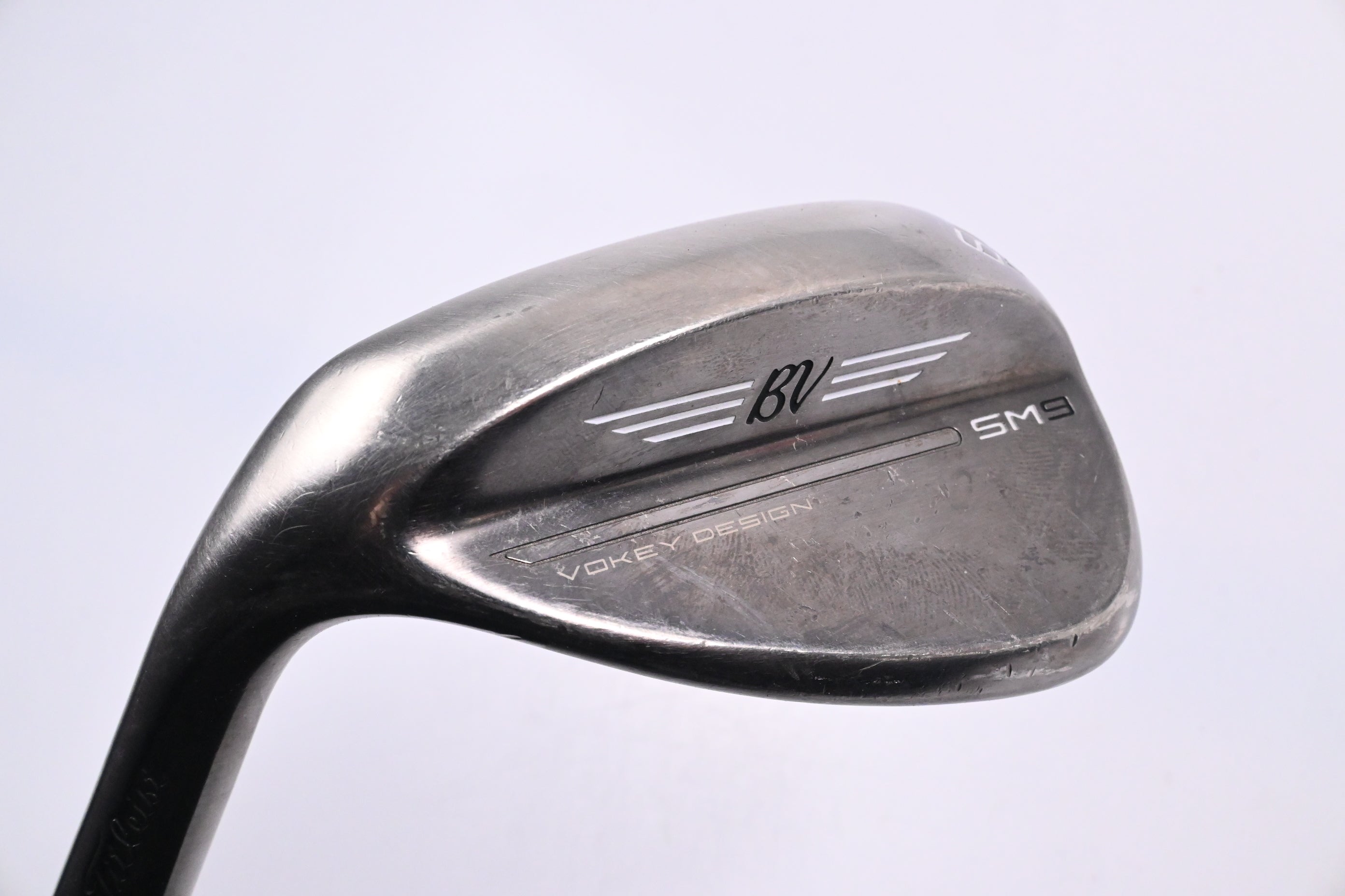 Left Hand Titleist Vokey SM9 Lob Wedge / 60 Degree / Wedge Flex Vokey SM9 Shaft