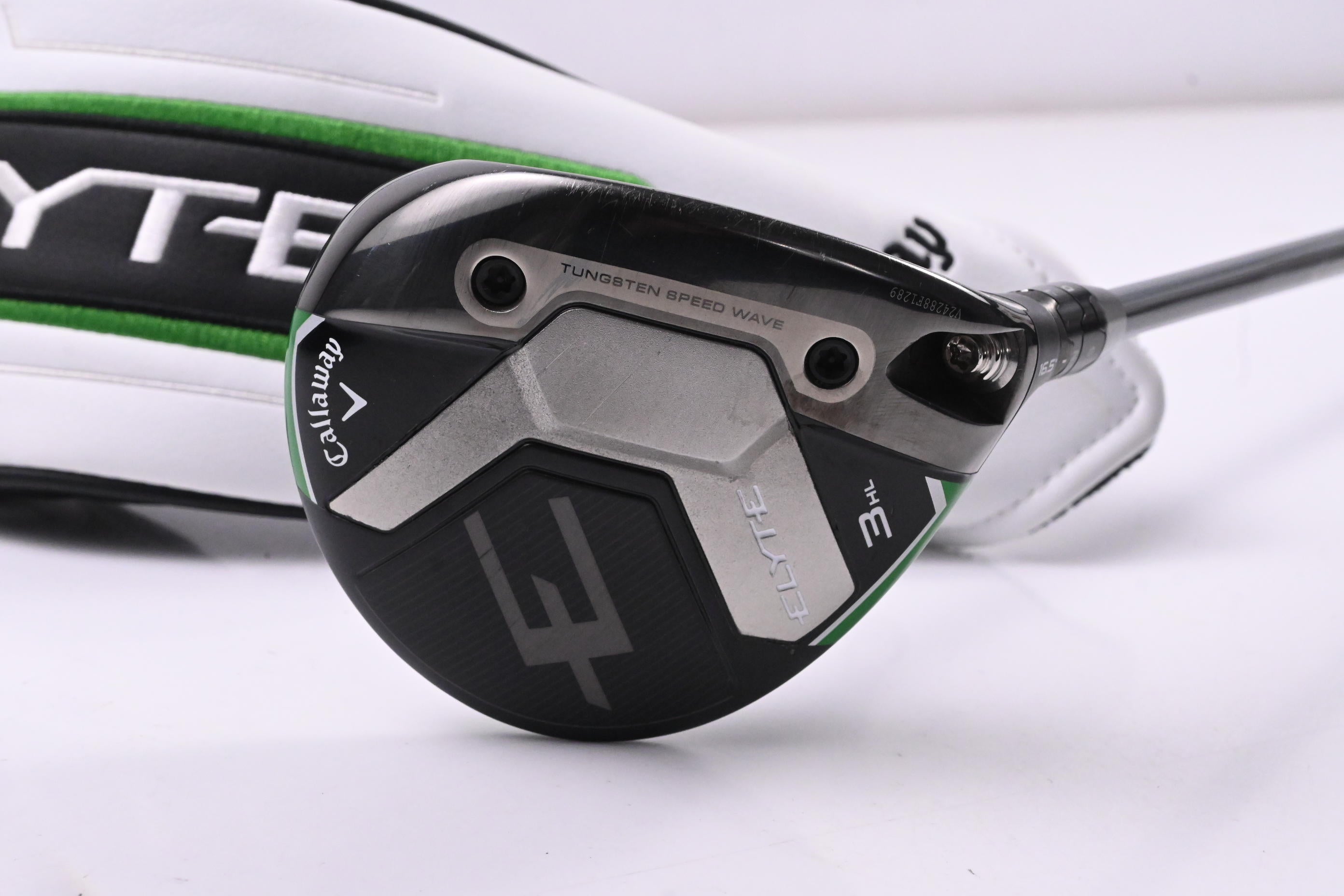 Callaway Elyte #3 Wood / 16.5 Degree / Stiff Flex Denali Charcoal 60 Shaft