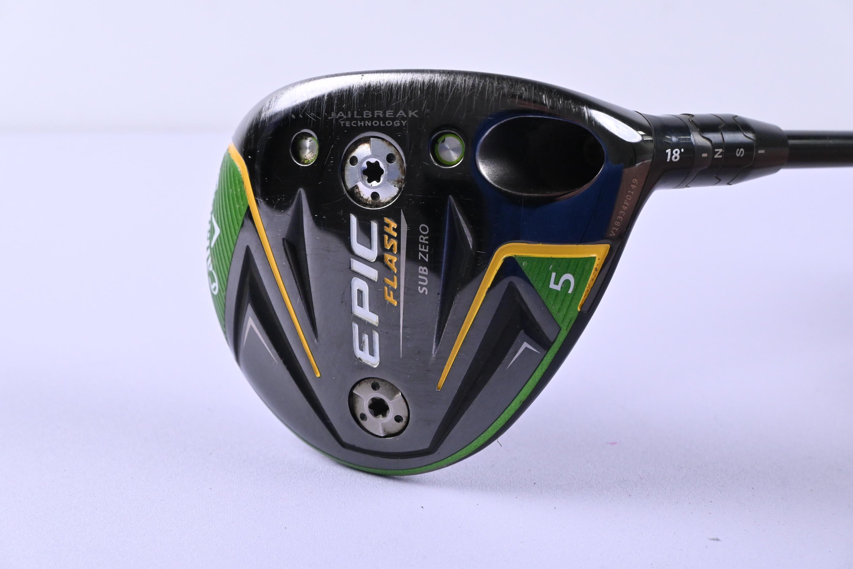 Callaway Epic Flash #5 Wood / 18 Degree / Regular Flex Tensei AV Blue 75 Shaft