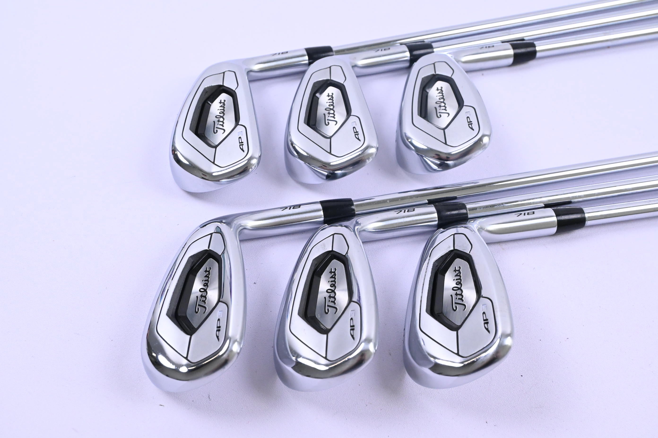 Titleist 718 AP3 Irons / 6-PW+GW / Regular Flex AMT Red R300 Shafts