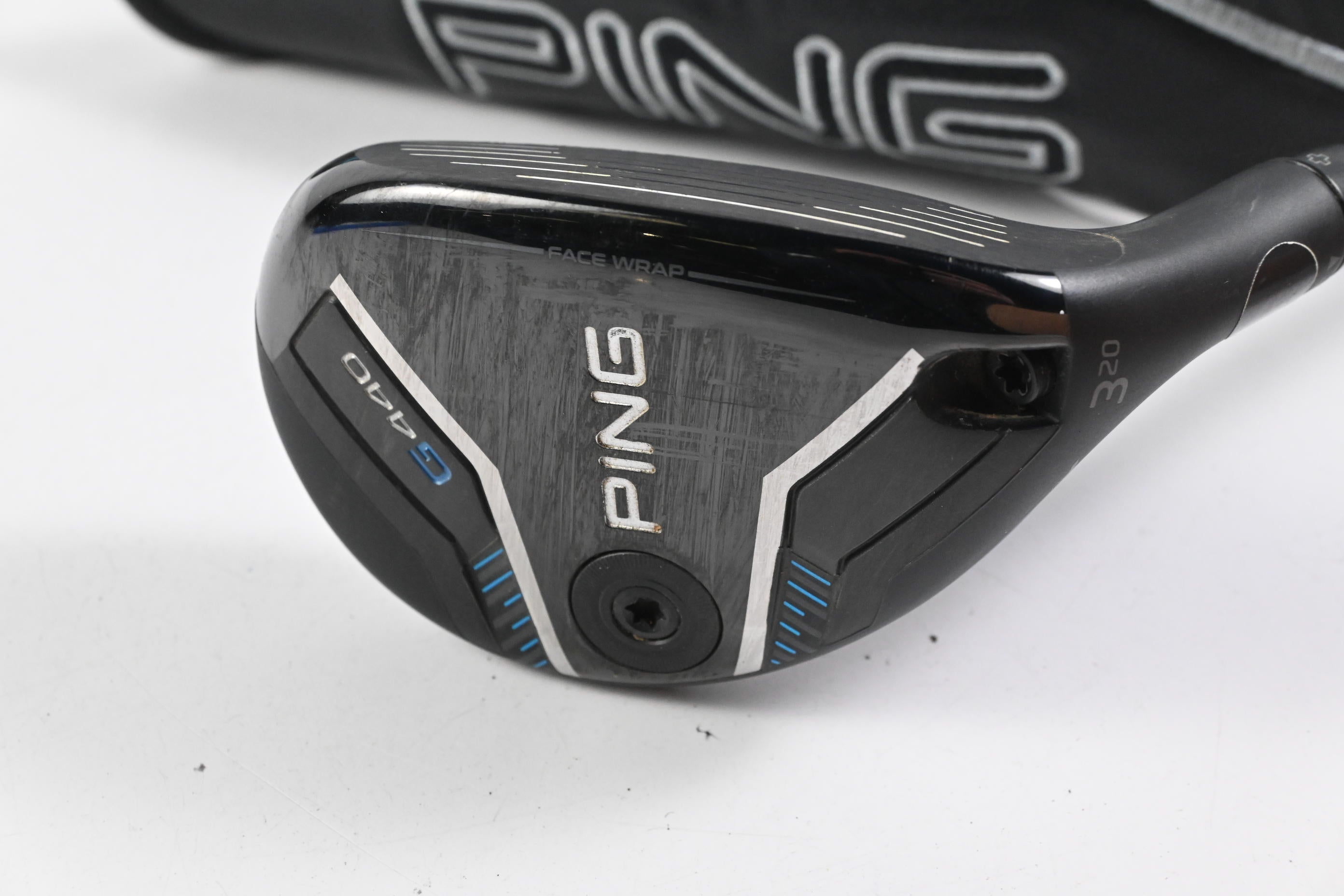 Ping G440 #3 Hybrid / 20 Degree / Stiff Flex Ping CB Blue 70 Shaft