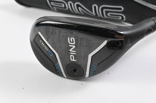 Ping G440 #3 Hybrid / 20 Degree / Stiff Flex Ping CB Blue 70 Shaft