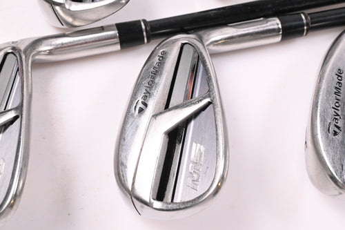 Taylormade M5 Irons / 7-PW+GW / Regular Flex Fujikura Atmos Orange 6 Shafts