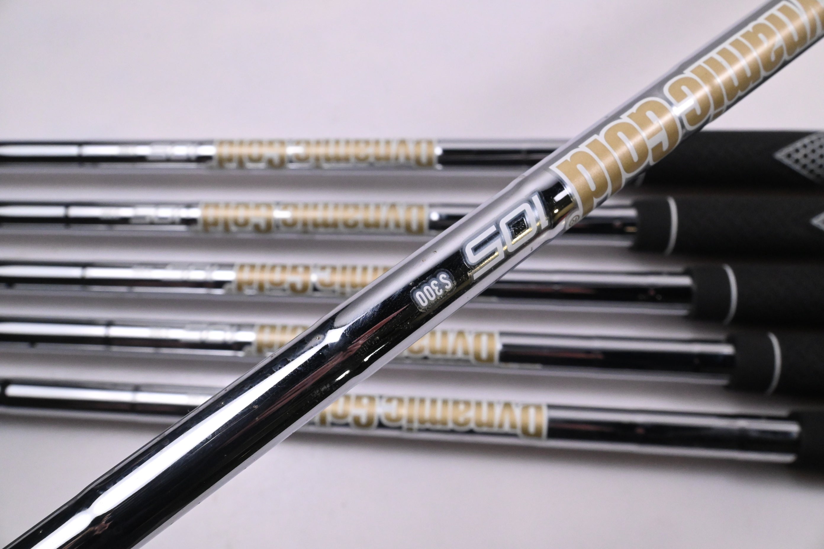 Ping i500 Irons / 5-PW / Blue Dot / Stiff Flex Dynamic Gold 105 S300 Shafts