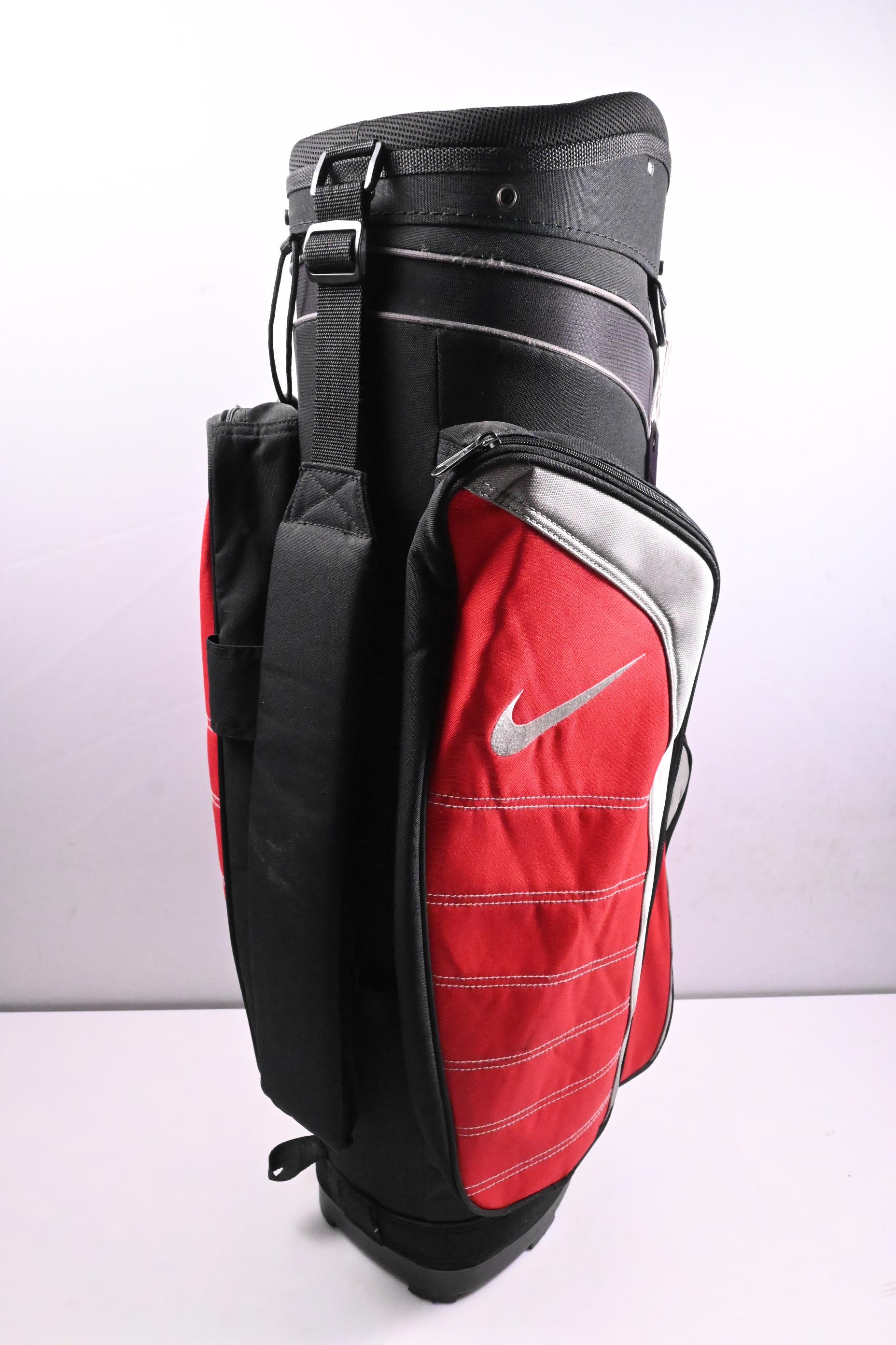 Nike Cart Bag / 14-Way Divider / Black, Red, Grey