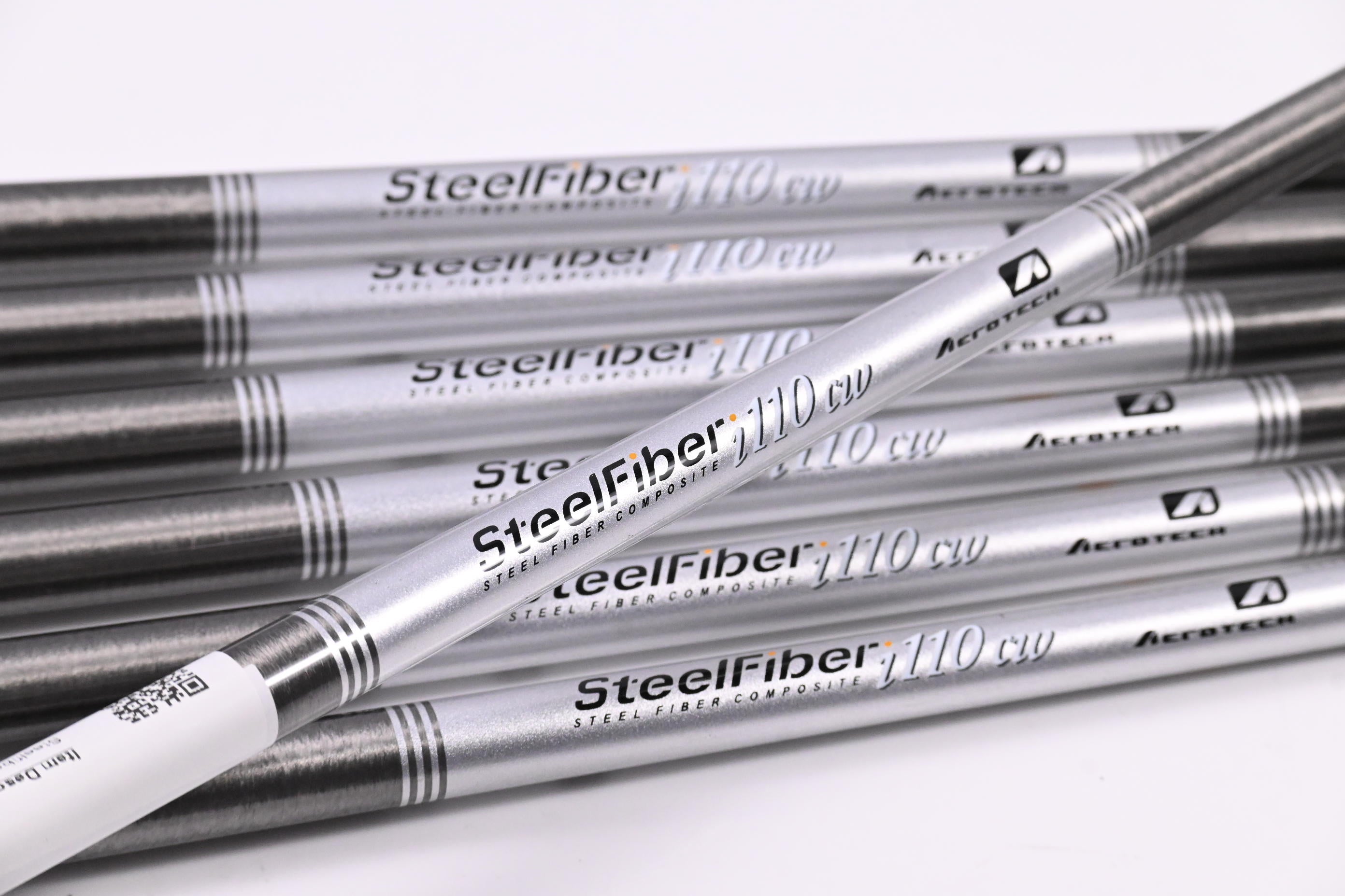 Aerotech Steelfiber i110 cw Shafts / Stiff Flex / Set of 7 / .355" Tip