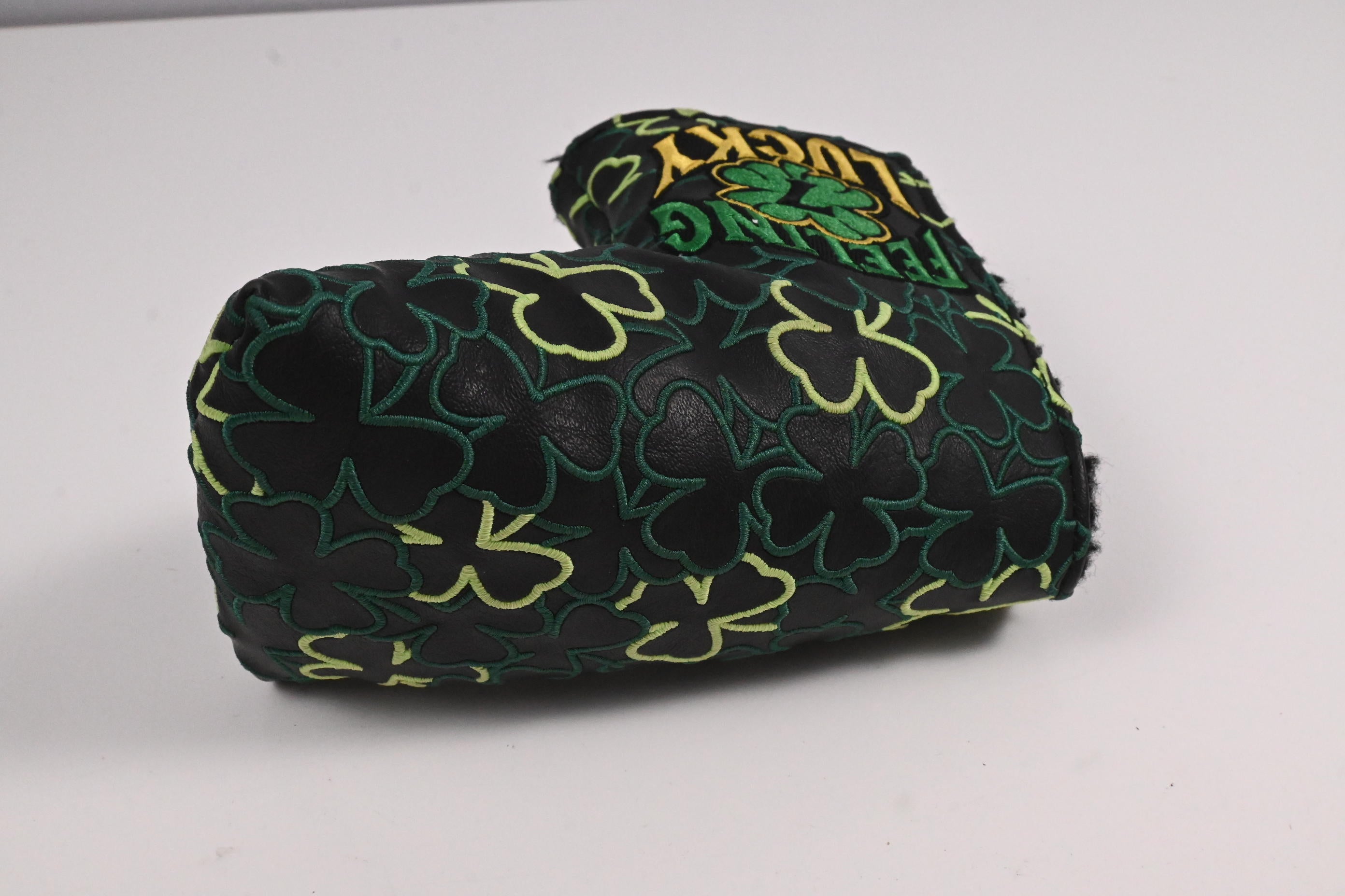 Scotty Cameron Feeling Lucky Clover Custom Shop Blade Putter Cover / Green,Black