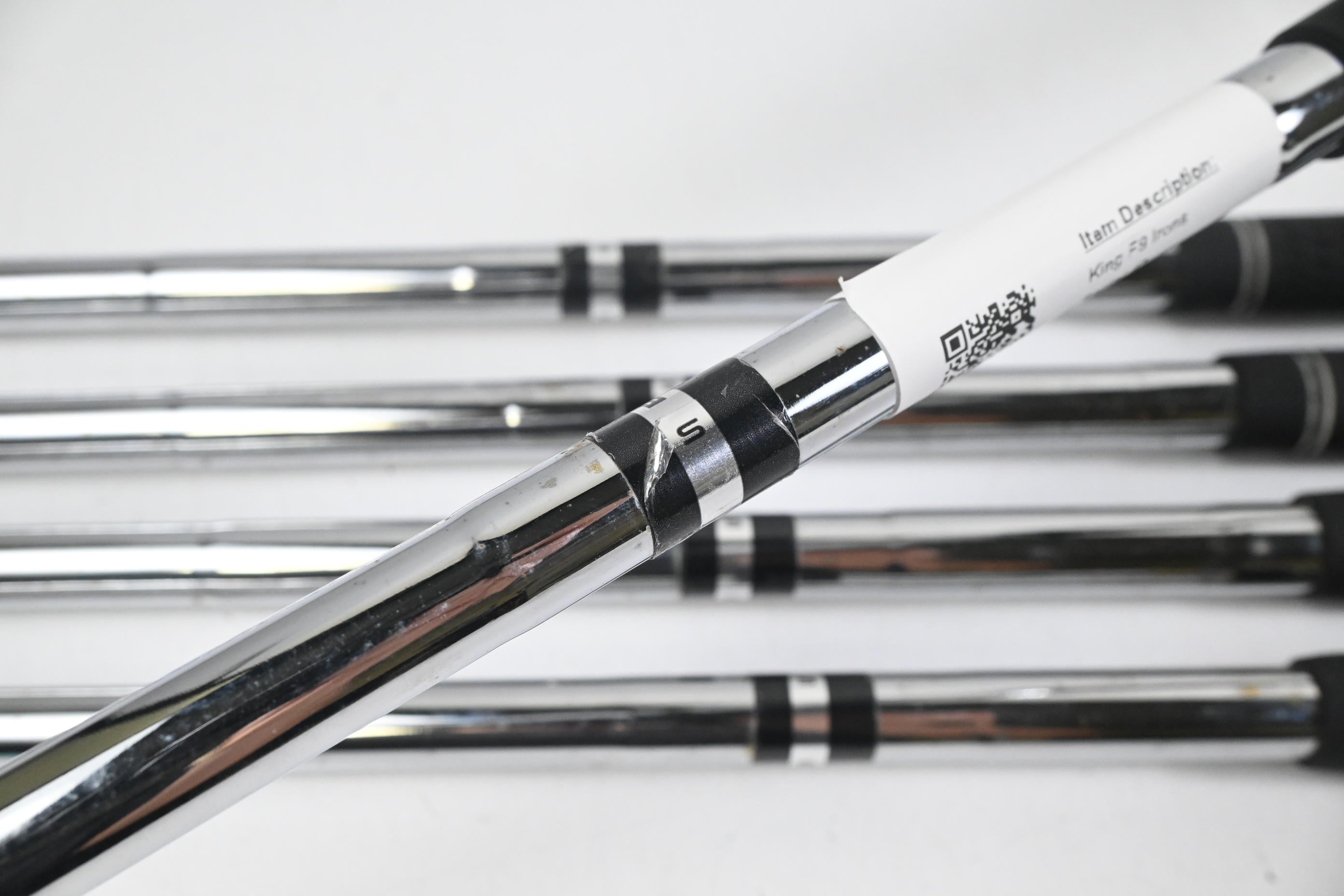 Cobra King F9 Irons / 5-9i / Stiff Flex Cobra Shafts