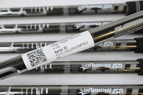 Cobra King Forged Tec 2020 Irons / 5-PW / Regular Flex UST Recoil ESX 460 Shafts