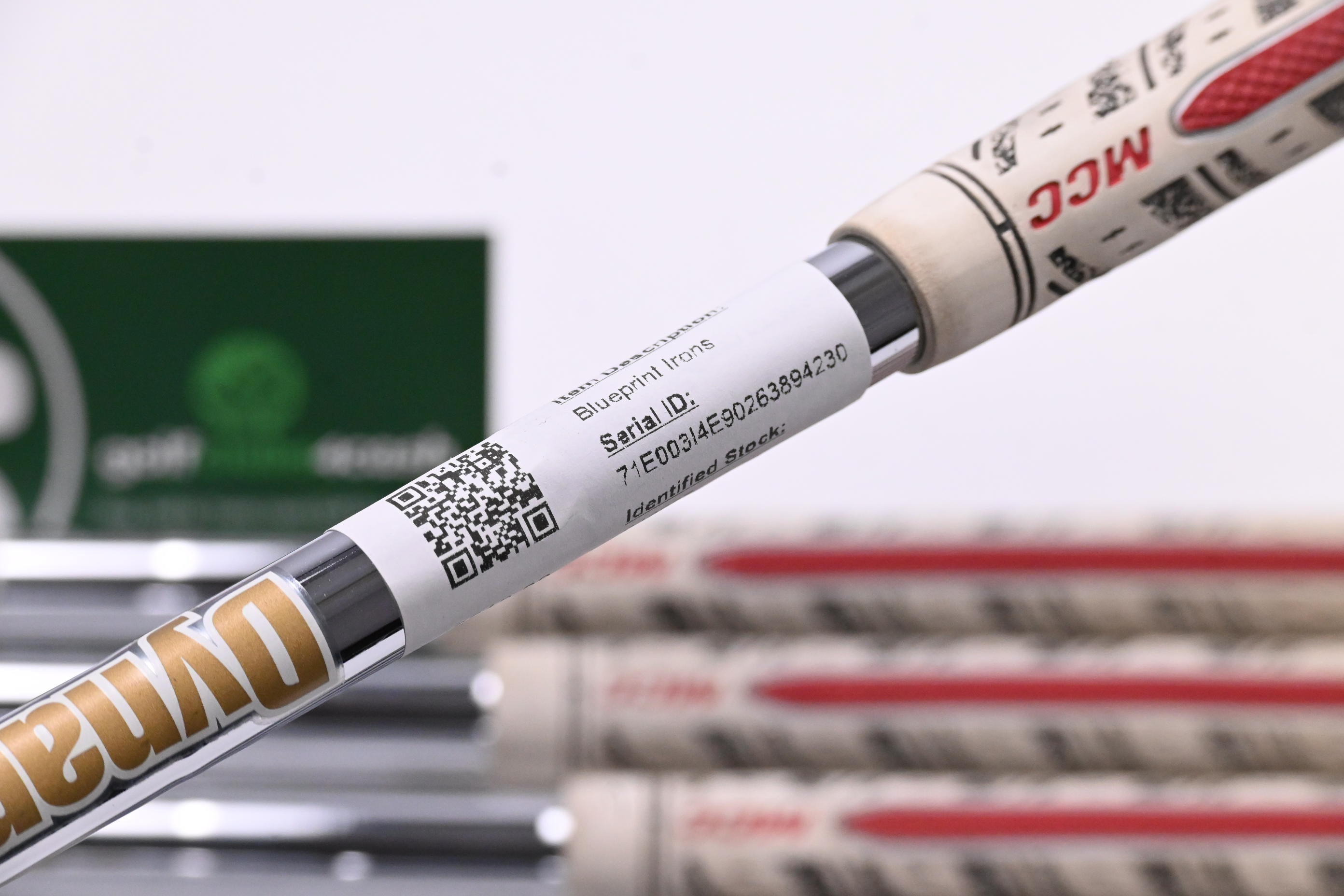 Ping Blueprint Irons / 3-PW / Black Dot / Stiff Flex Dynamic Gold 120 S300