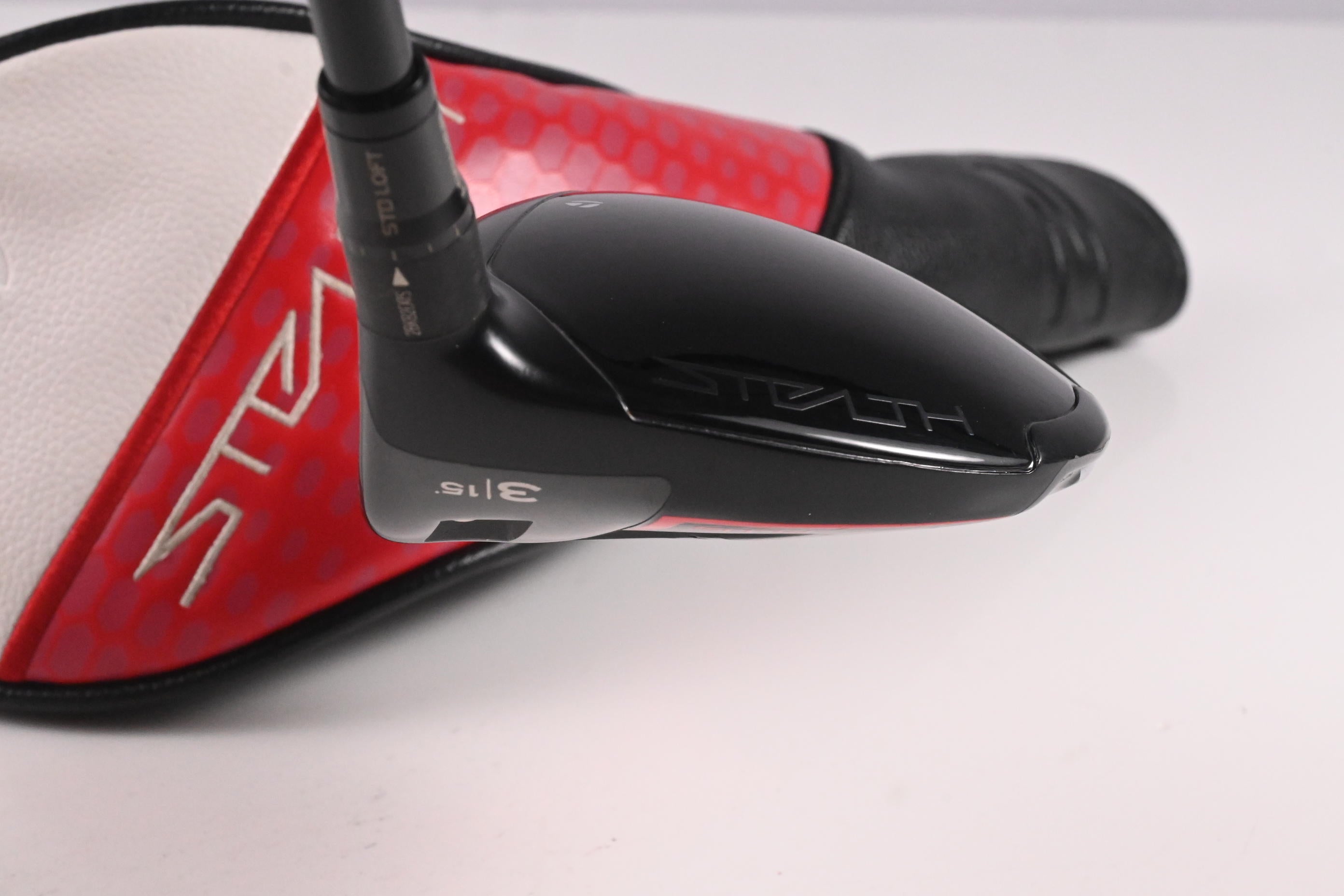 Taylormade Stealth 2 Plus #3 Wood / 15 Degree / Stiff Flex Kai'li Red 75 Shaft