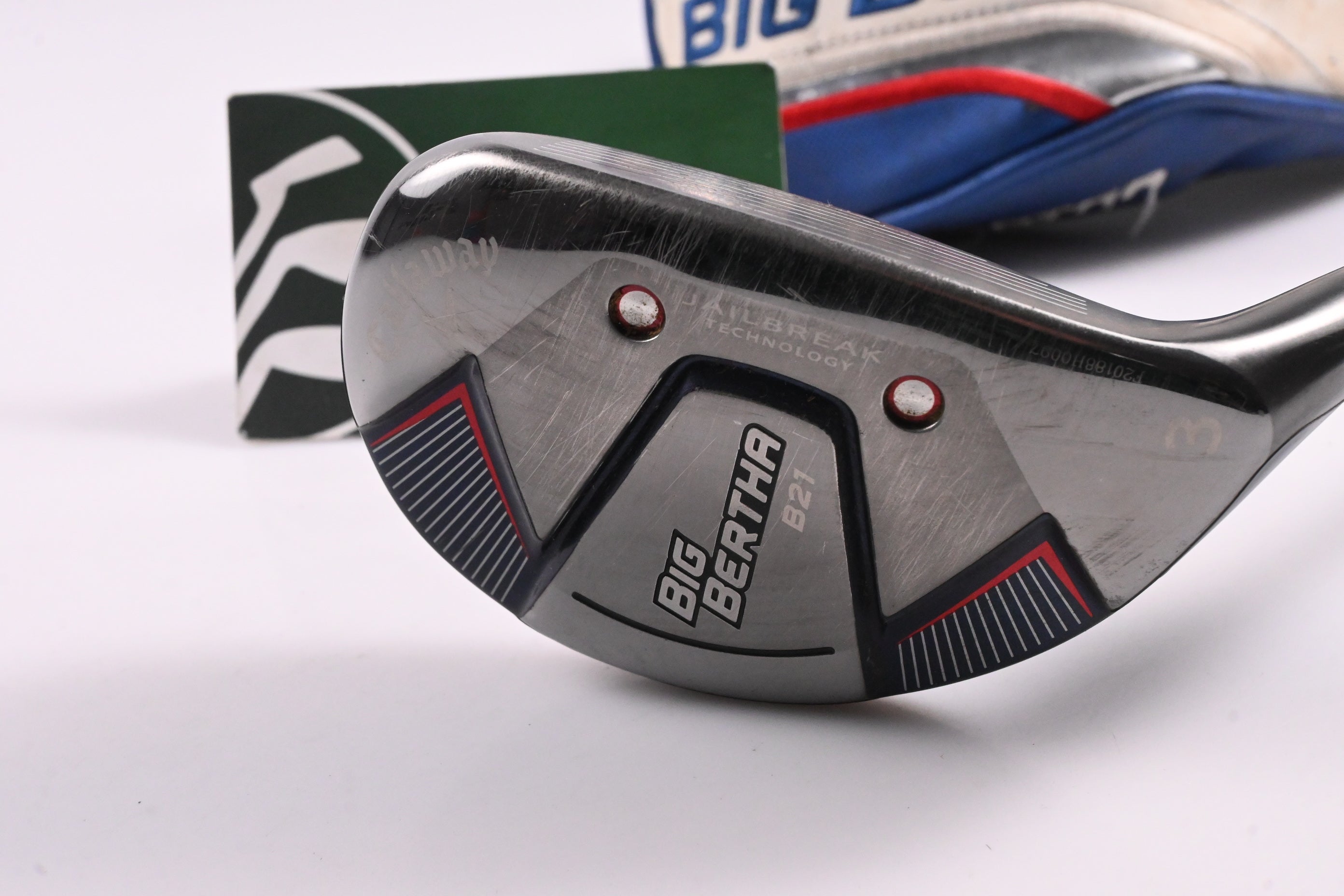 Callaway Big Bertha B21 #3 Hybrid / 19 Degree / X-Flex EvenFlow Black 85 Shaft