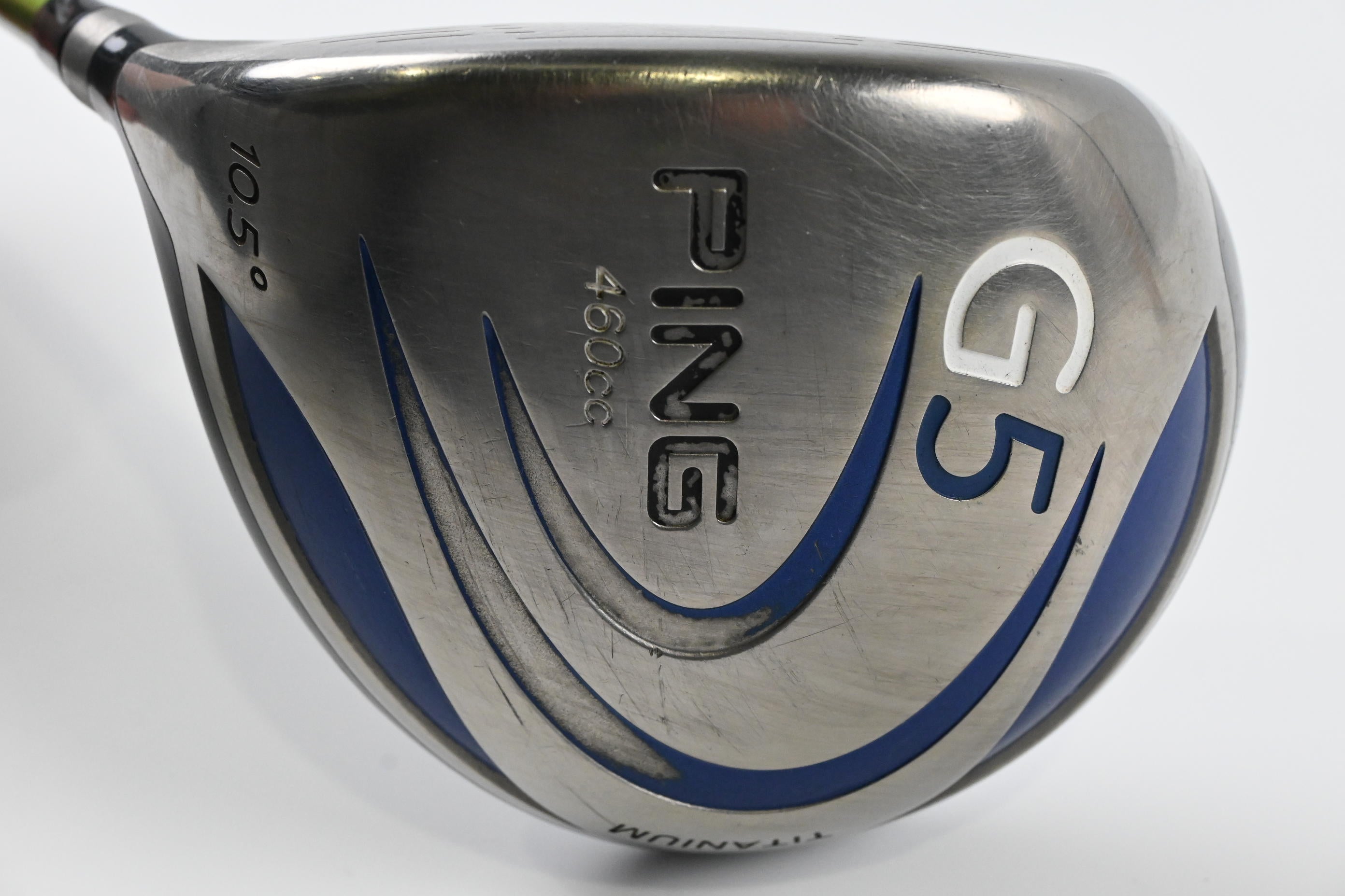 Left Hand Ping G5 Driver / 10.5 Degree / Stiff Flex Aldila NV 65 Shaft