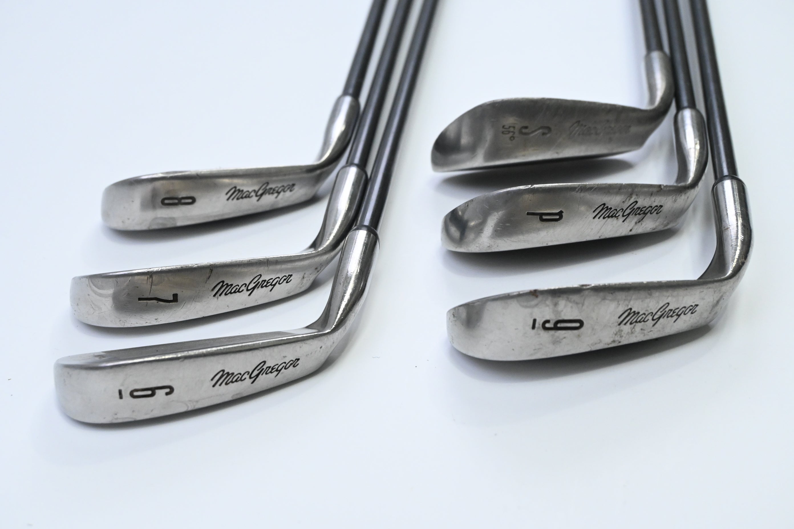 MacGregor DX Titanium Irons / 6-PW+SW / Regular Flex Graphite Shafts