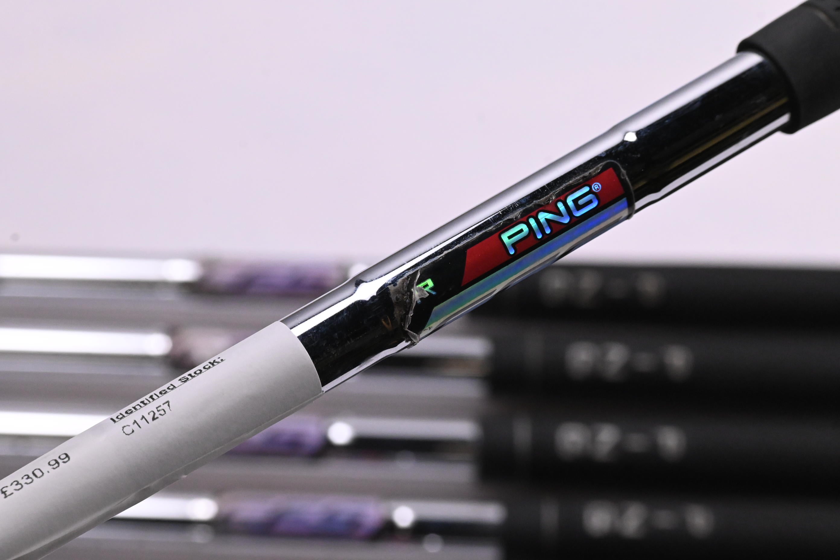 Ping G25 Irons / 5-PW+GW+SW / Black Dot / Regular Flex Ping CFS Shafts