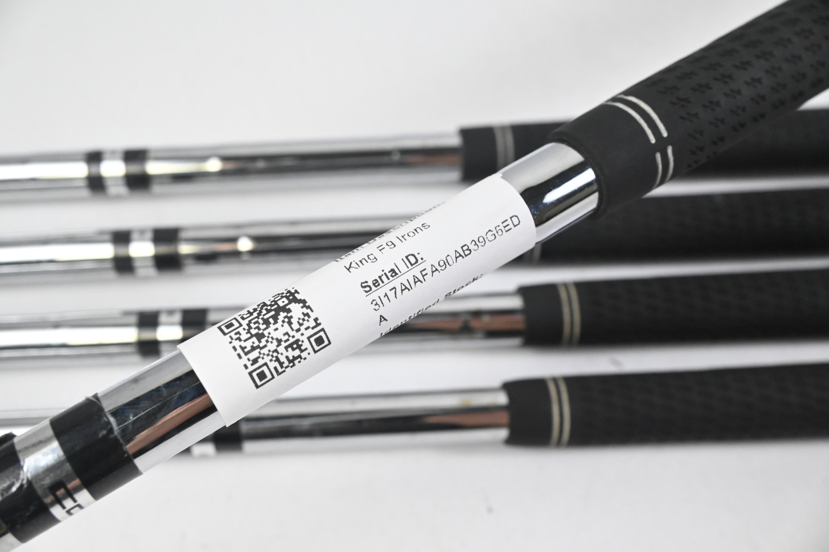 Cobra King F9 Irons / 5-9i / Stiff Flex Cobra Shafts