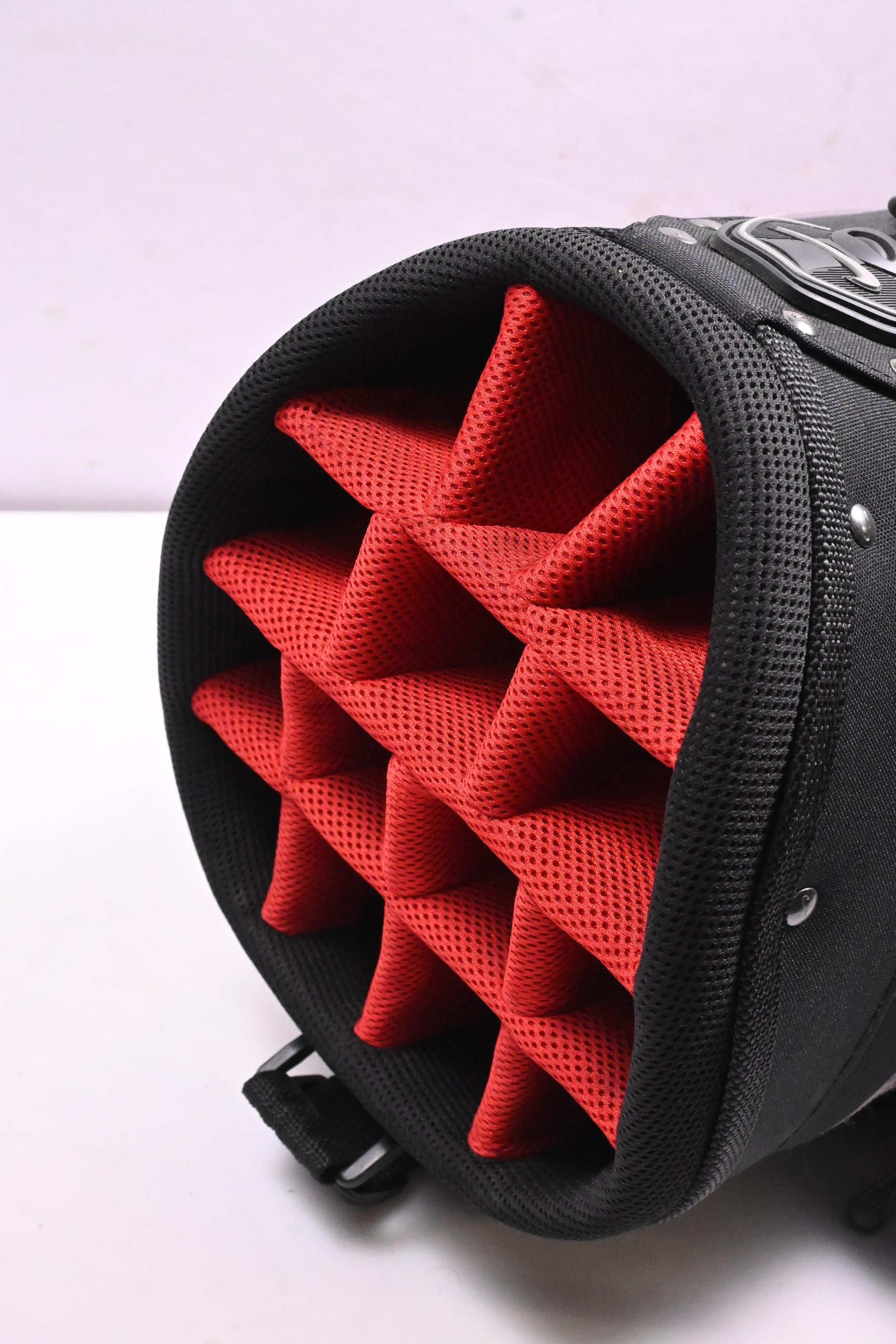 Nike Cart Bag / 14-Way Divider / Black, Red, Grey