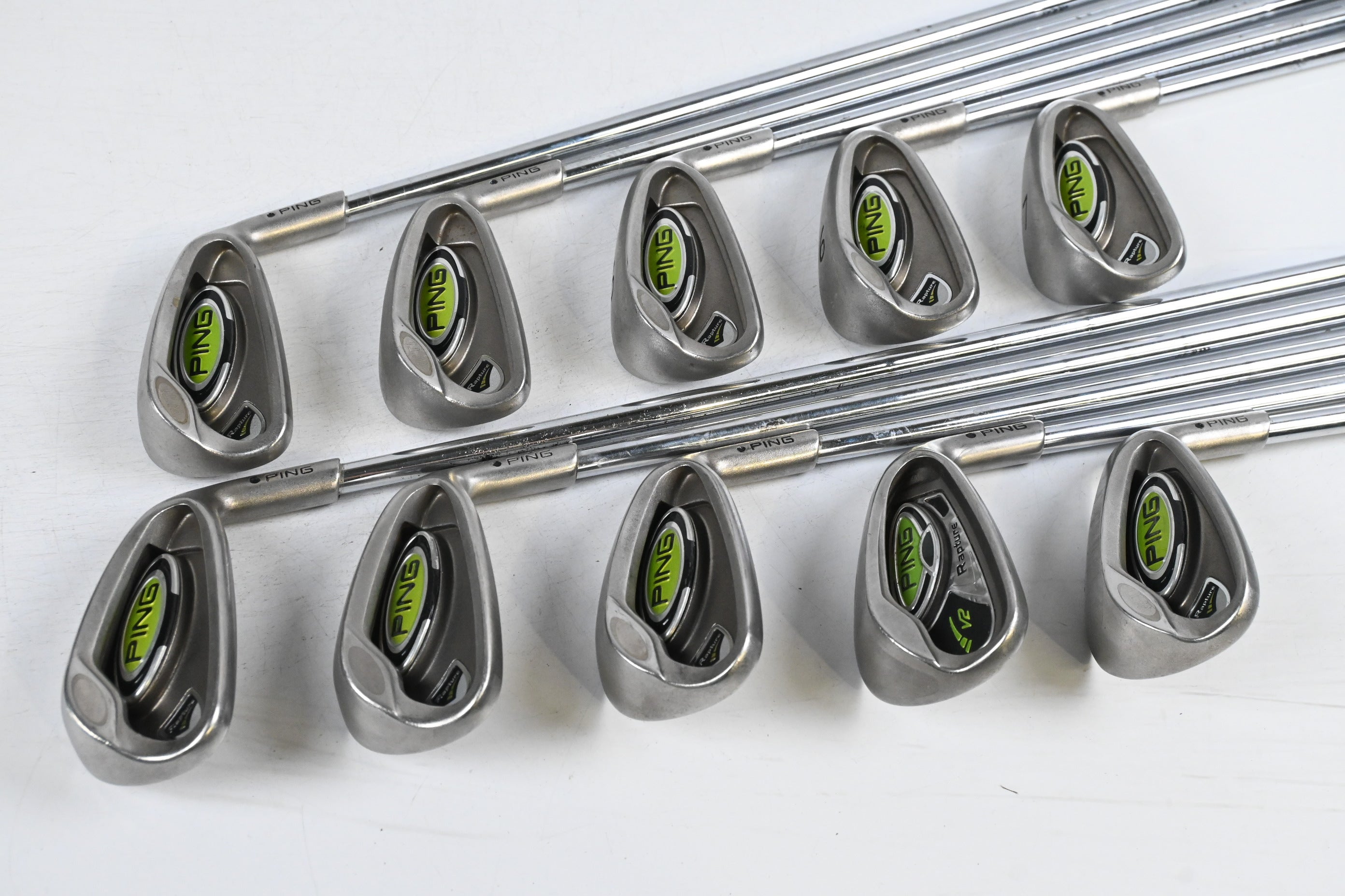 Ping Rapture Irons / 3-PW+SW / Black Dot / Regular Flex Ping True Temper Shafts